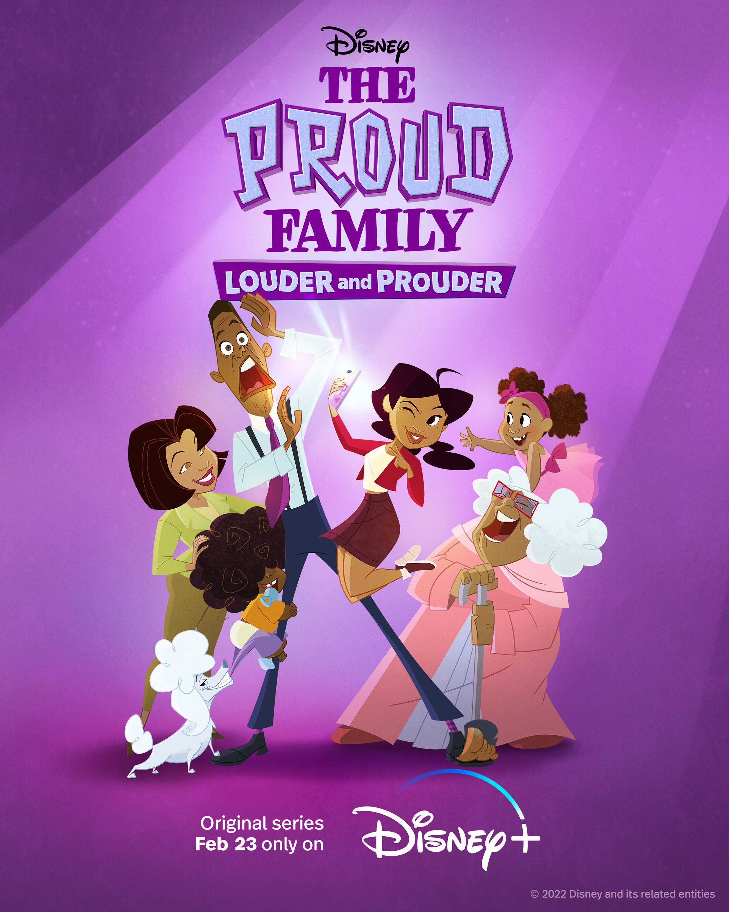 The Proud Family The Proud Family: Louder & Prouder Key Art