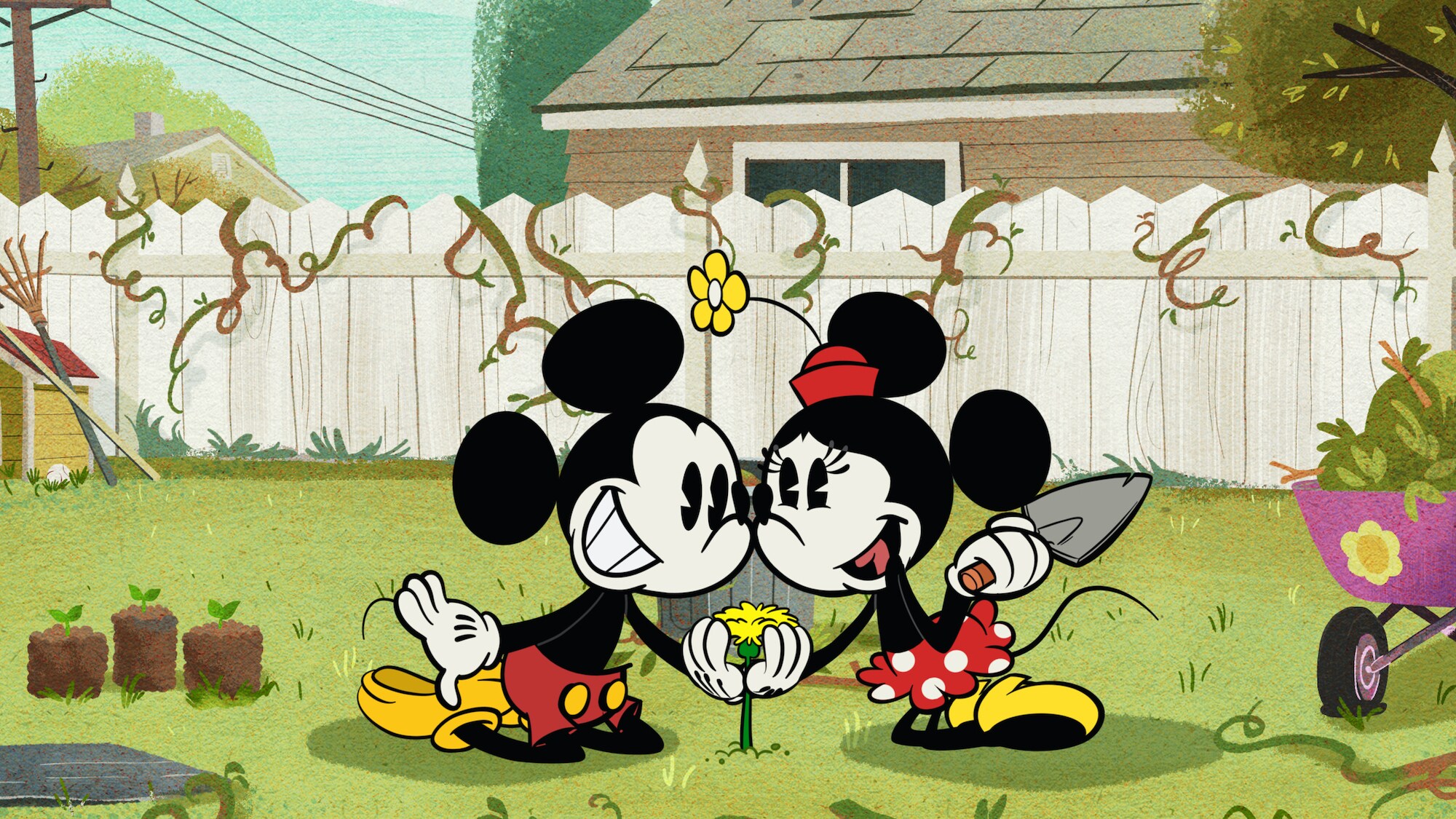 THE WONDERFUL WORLD OF MICKEY MOUSE - "The Wonderful Spring of Mickey Mouse" (Disney)  MICKEY MOUSE, MINNIE MOUSE