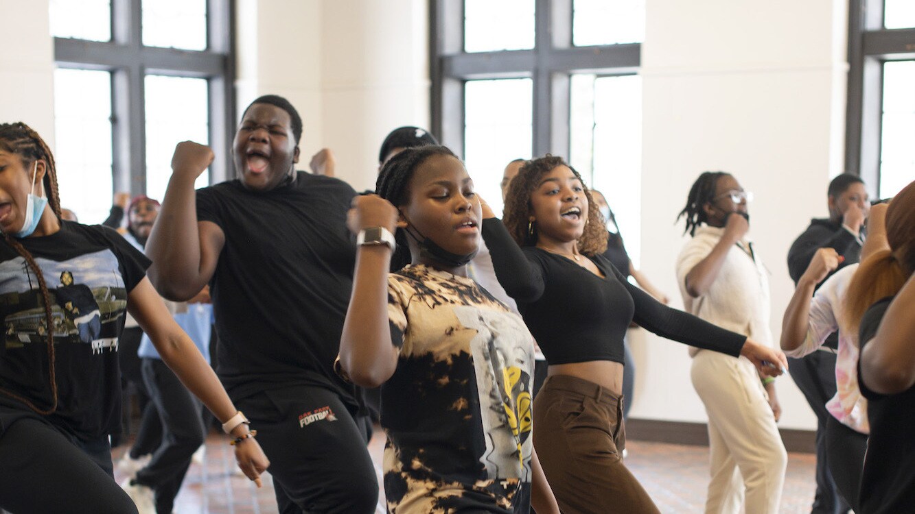 CHOIR - The Detroit Youth Choir rehearse at Mary Grove College in Detroit, Michigan for their upcoming performance at Carnegie Hall. (Disney/Brittany Greeson) THE DETROIT YOUTH CHOIR 