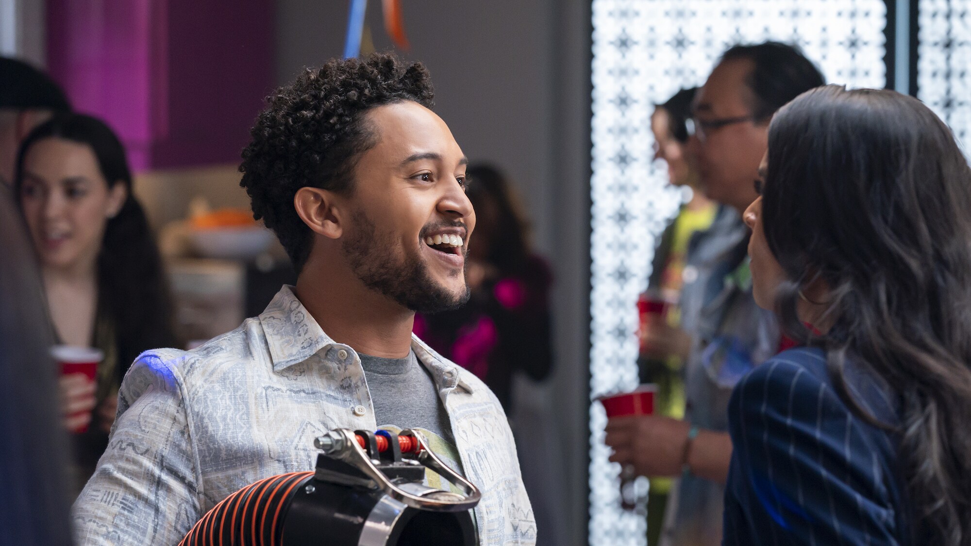 THE MUPPETS MAYHEM -  “Track 1: Can You Picture That?” (Disney/Mitch Haaseth) TAHJ MOWRY