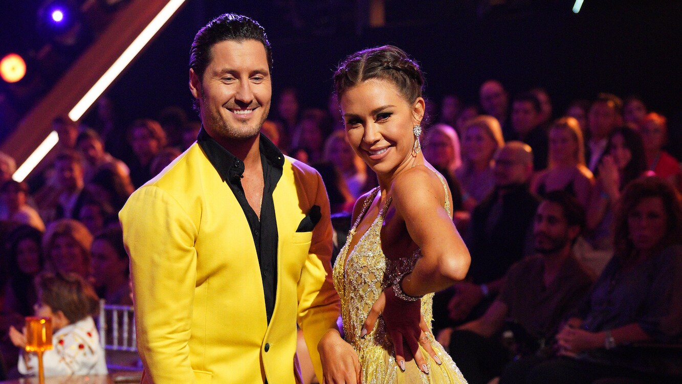 DANCING WITH THE STARS - “Elvis Night” –  The 15 remaining couples “Can’t Help Falling in Love” with Elvis this week as they take on all-new dance styles to music by The King of Rock ‘n’ Roll. Week two of the mirorrball competition will stream live MONDAY, SEPT. 26 (8:00pm ET / 5:00pm PT), on Disney+. (ABC/Christopher Willard) VAL CHMERKOVSKIY, GABBY WINDEY