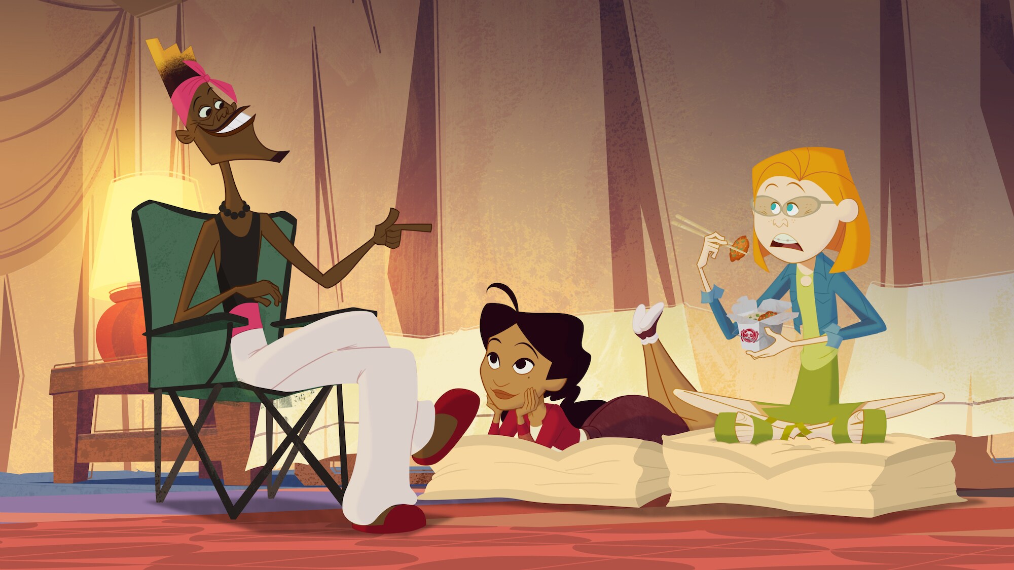 THE PROUD FAMILY: LOUDER AND PROUDER - “The Soul Vibrations” (Disney) BOBBY, PENNY, ZOEY