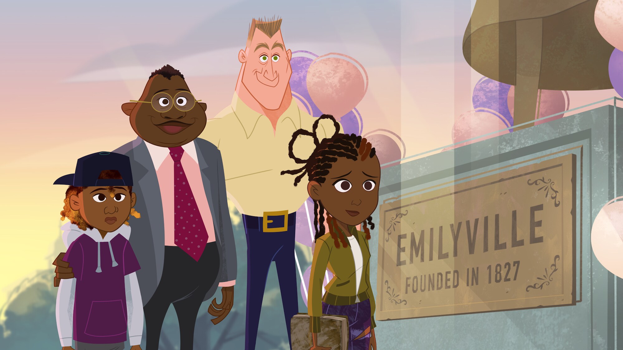 THE PROUD FAMILY: LOUDER AND PROUDER - “Juneteenth” (Disney) KG, RANDALL, BARRY, MAYA