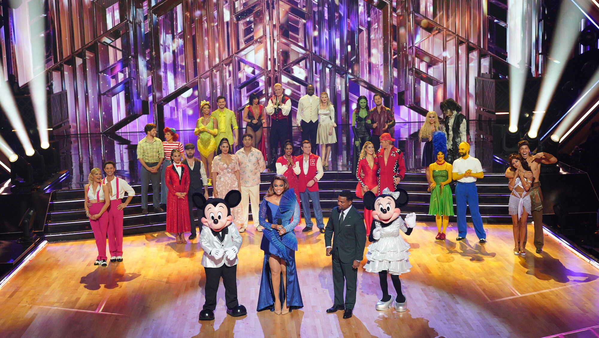 DANCING WITH THE STARS - “Disney+ Night” – The 13 remaining couples immerse themselves in the magic of Disney, Pixar, Marvel and more for an unforgettable “Disney+ Night” full of dazzling performances. Week four of the mirrorball competition will stream live MONDAY, OCT. 10 (8:00pm ET / 5:00pm PT), on Disney+. (ABC/Christopher Willard) DANCING WITH THE STARS