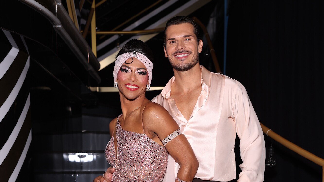 DANCING WITH THE STARS - “Semi-Finals” – The mirrorball competition heats up as the six remaining contestants head into the “Semi-Finals.” Each couple will perform two all-new routines as they fight for a spot in the finale. A new episode of “Dancing with the Stars” will stream live MONDAY, NOV. 14 (8:00pm ET / 5:00pm PT), on Disney+. (ABC/Raymond Liu) SHANGELA, GLEB SAVCHENKO