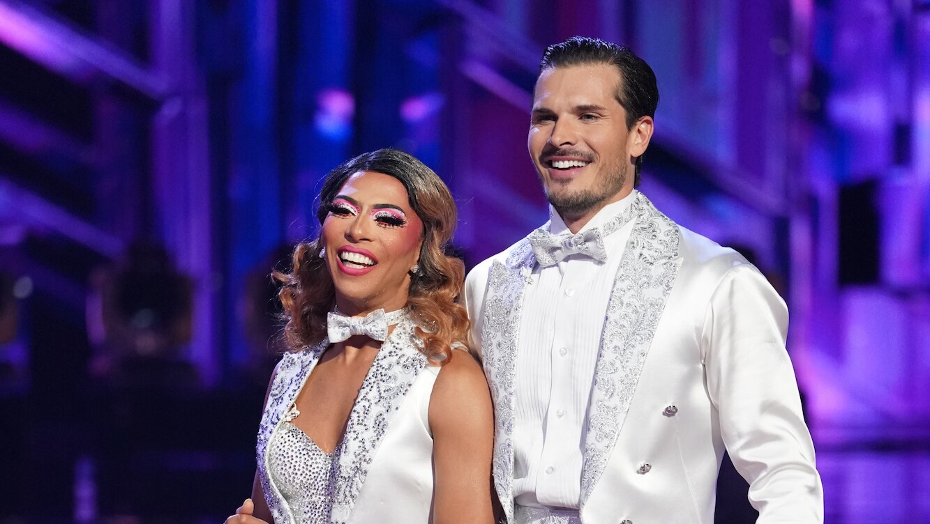 DANCING WITH THE STARS - “Finale” – The four finalists perform their final two routines in hopes of winning the mirrorball trophy. Each couple will perform a redemption dance and an unforgettable freestyle routine. A new episode of “Dancing with the Stars” will stream live MONDAY, NOV. 21 (8:00pm ET / 5:00pm PT), on Disney+. (ABC/Eric McCandless) SHANGELA, GLEB SAVCHENKO