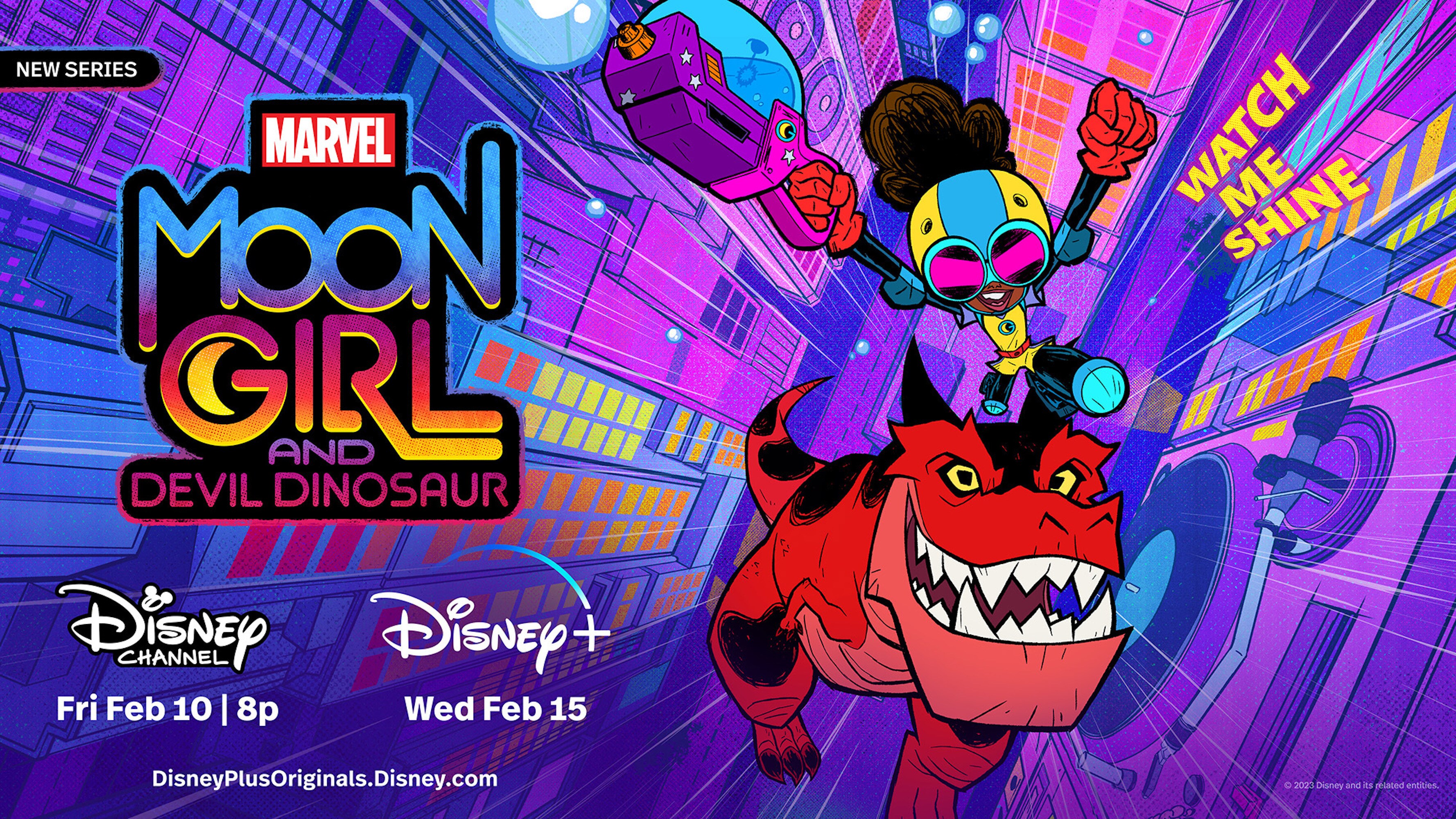 Marvel's Moon Girl and Devil Dinosaur Key Art - Horizontal