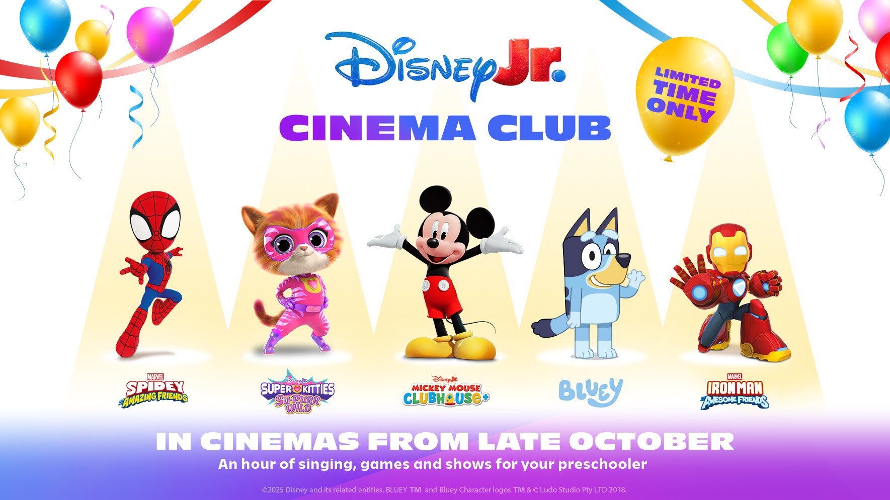 Disney Jr. Cinema Club returns to the Big Screen This October!