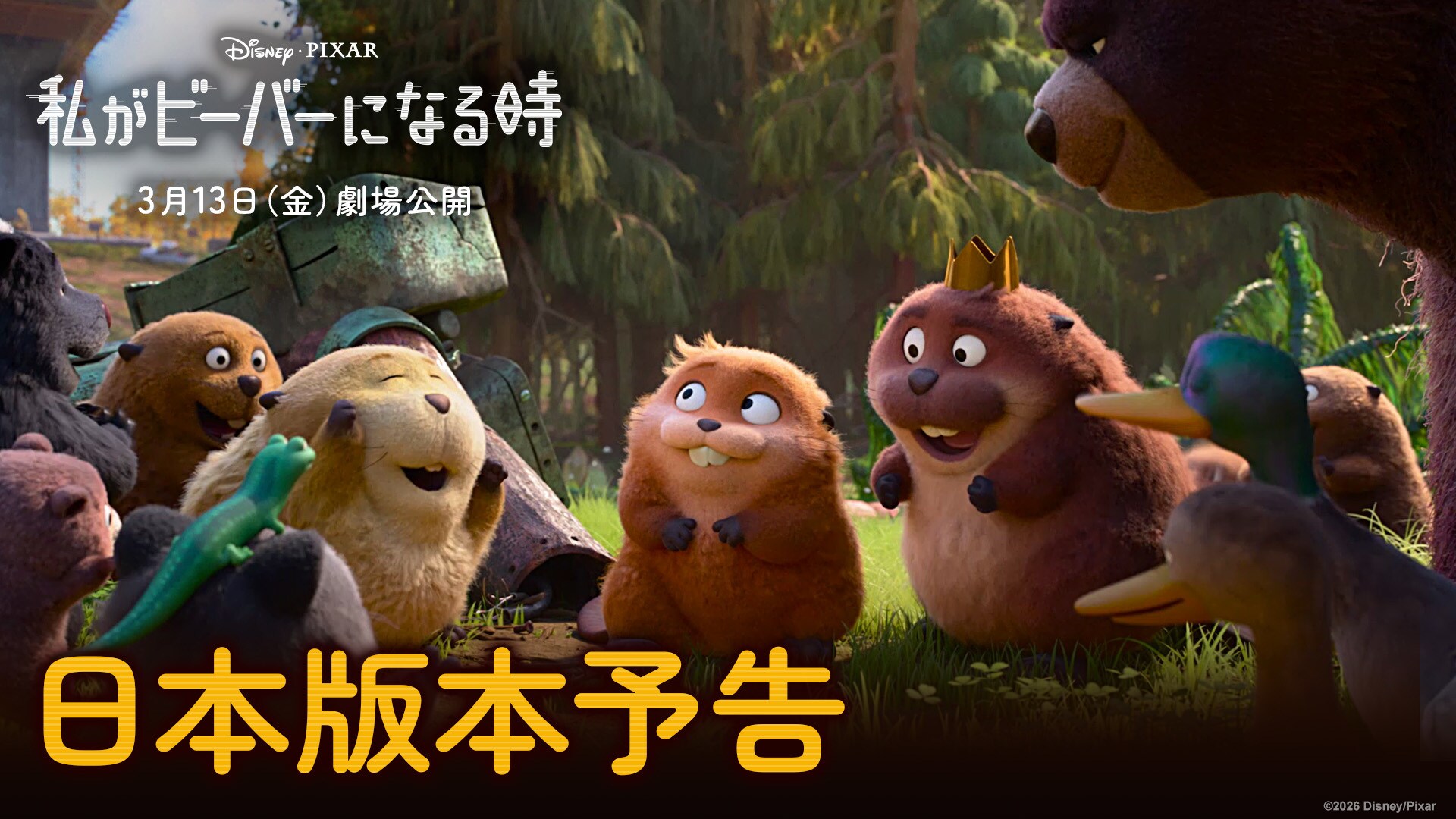 私がビーバーになる時』キャラクターポスターが解禁！全員クセ強