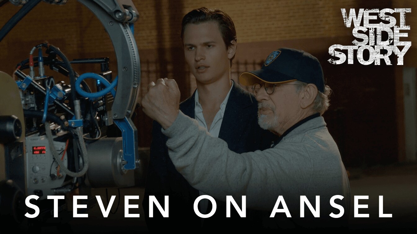 “He’s just phenomenal in this” ⭐️ Director Steven Spielberg gives a look into the casting process for Ansel Elgort’s Tony in #WestSideStory. Experience the film now playing only in theaters! Get Tickets: Fandango.com/WestSideStory