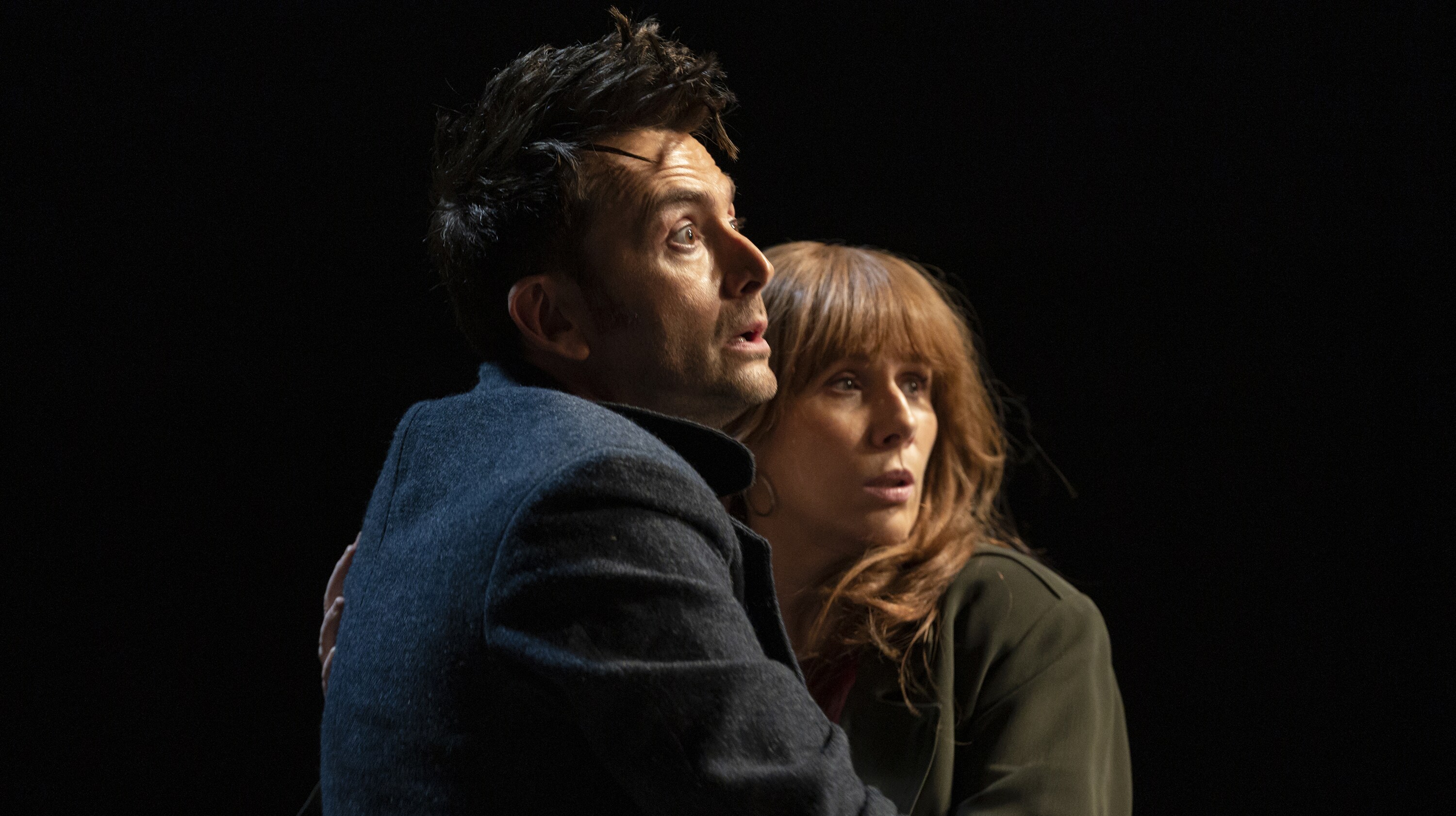 Picture Shows: The Doctor (David Tennant) and Donna Noble (Catherine Tate)