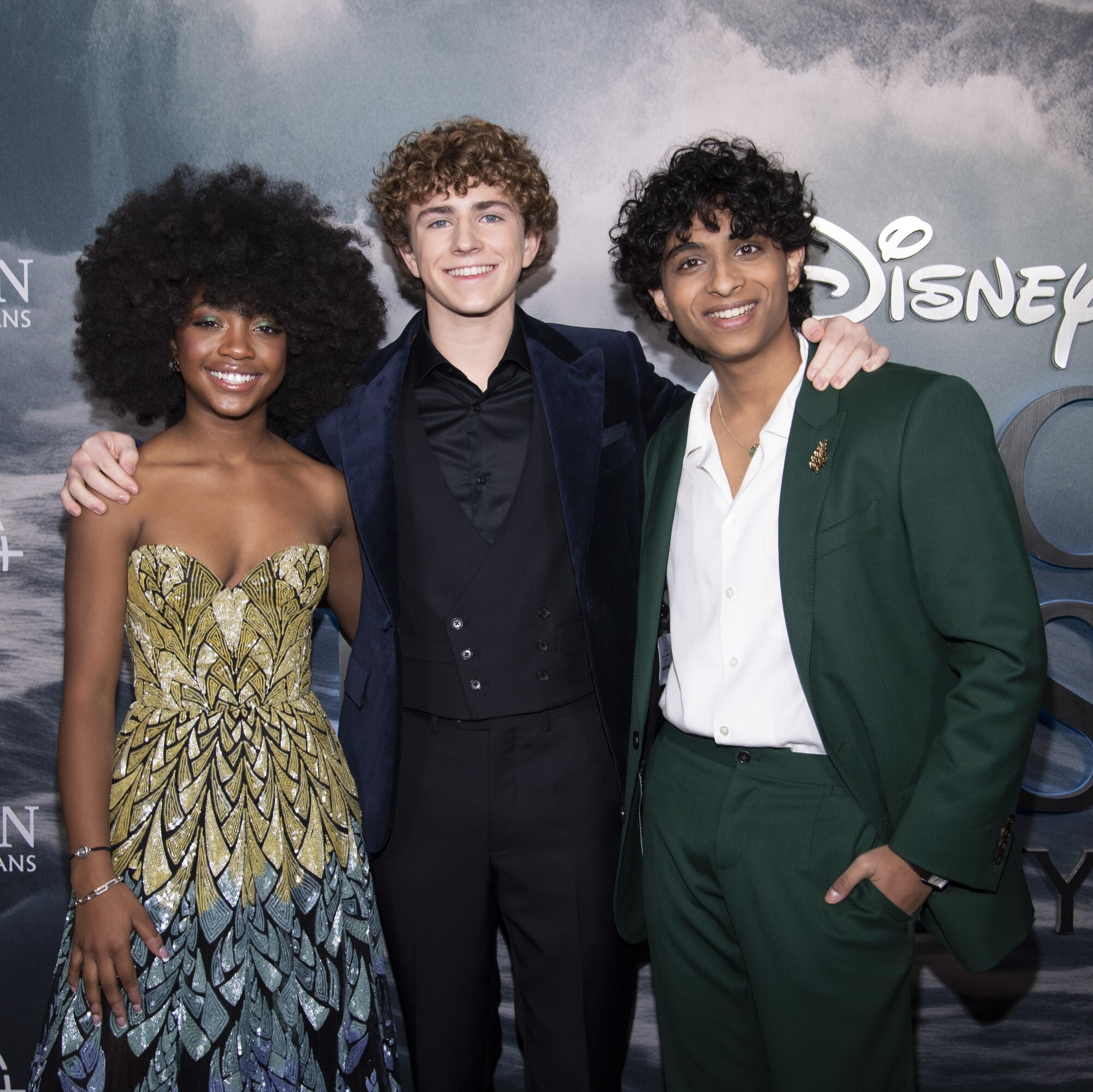 Percy Jackson Stars Attend Series Premiere — See Photos