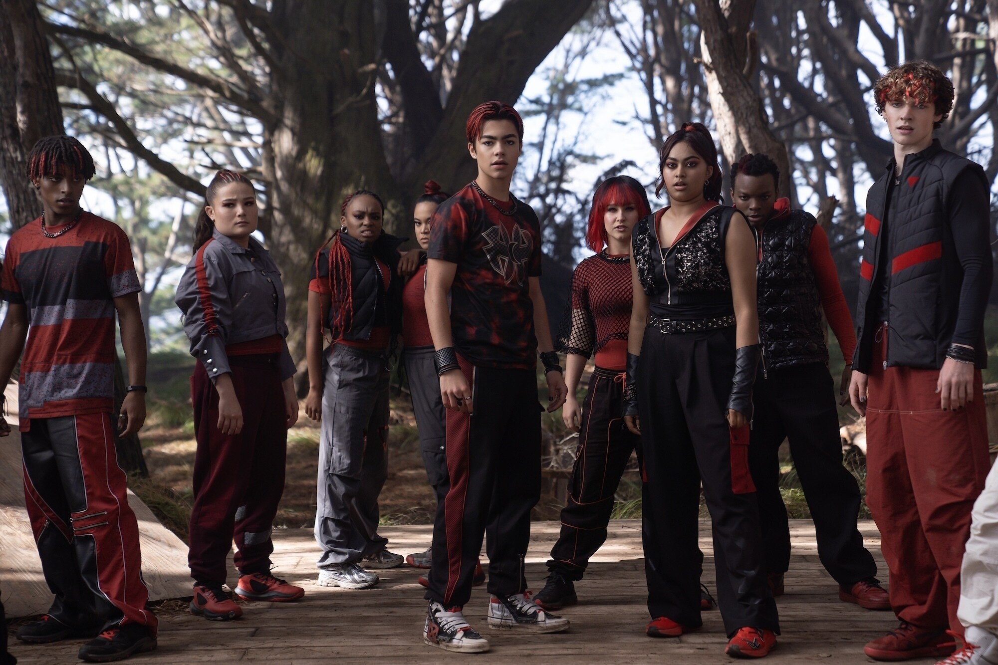 ZOMBIES 4: DAWN OF THE VAMPIRES -  (Disney/Matt Klitscher) MEKONNEN KNIFE, MALACHI BARTON, SWAYAM BHATIA