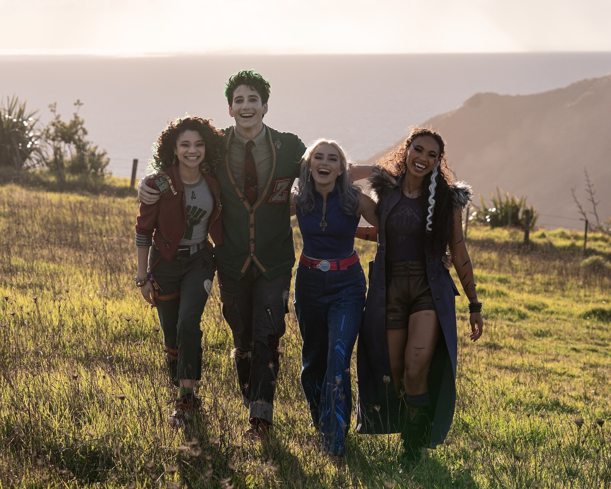 ZOMBIES 4: DAWN OF THE VAMPIRES -  (Disney/Matt Klitscher) KYLEE RUSSELL, MILO MANHEIM, MEG DONNELLY, CHANDLER KINNEY