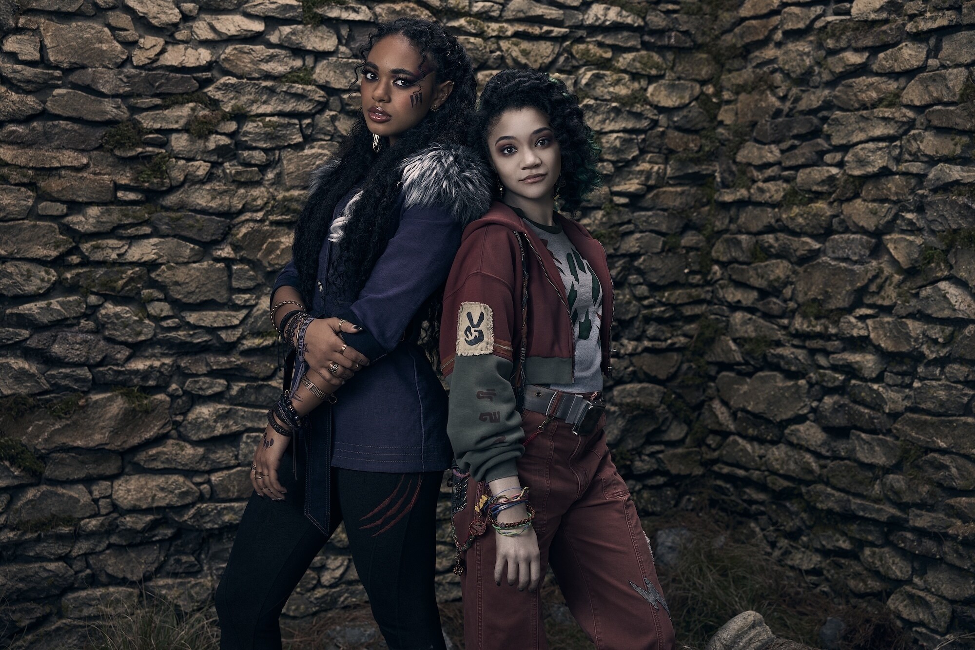 ZOMBIES 4: DAWN OF THE VAMPIRES - Disney’s “Zombies 4: Dawn of the Vampires” stars Chandler Kinney as Willa and Kylee Russell as Eliza. (Disney/Justin Stephens) 