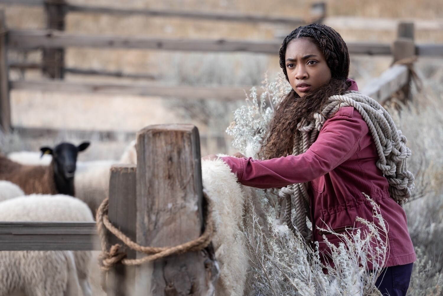 PERCY JACKSON AND THE OLYMPIANS - “Episode 206” (Disney/David Bukach) LEAH SAVA JEFFRIES