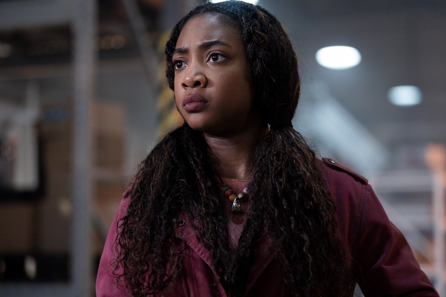 PERCY JACKSON AND THE OLYMPIANS - "Episode 207" (Disney/David Bukach) LEAH SAVA JEFFRIES