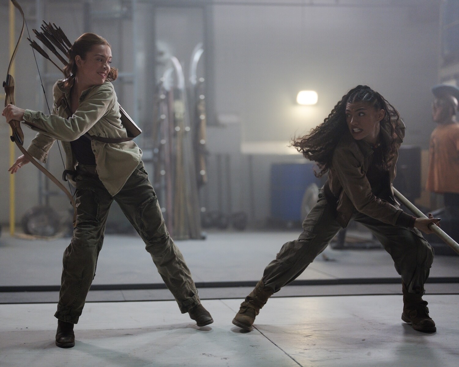 PERCY JACKSON AND THE OLYMPIANS - "Episode 207" (Disney/David Bukach) BEATRICE KITSOS, DIOR GOODJOHN