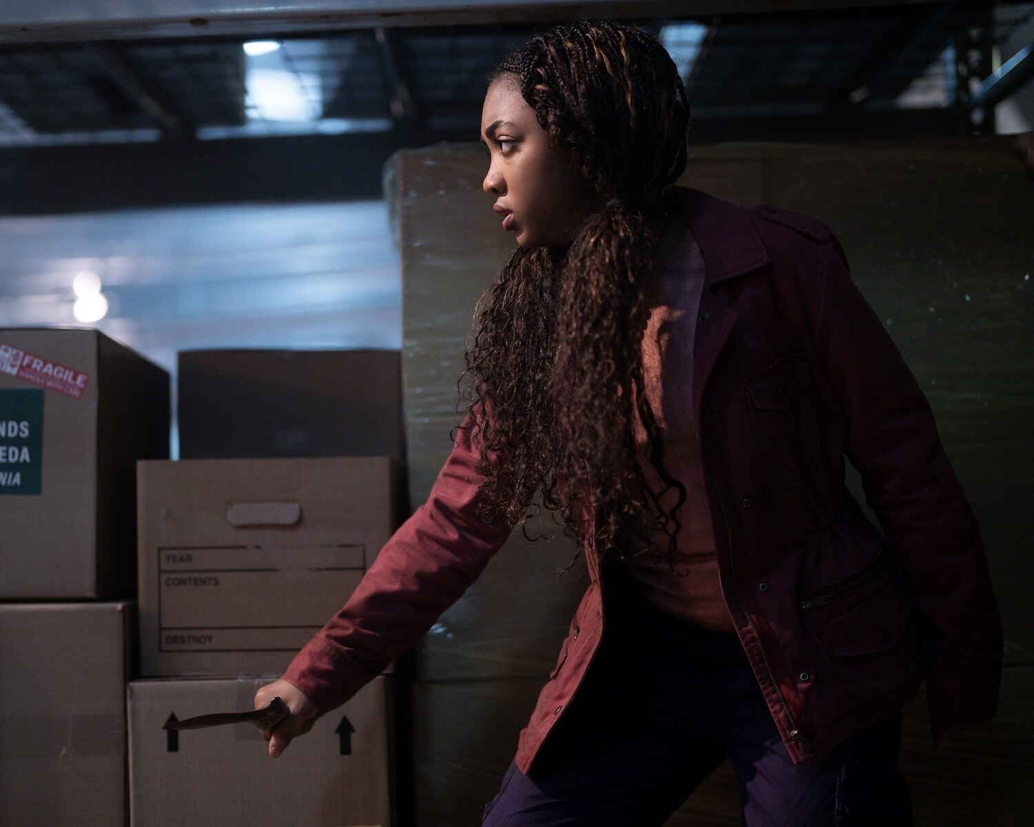 PERCY JACKSON AND THE OLYMPIANS - "Episode 207" (Disney/David Bukach) LEAH SAVA JEFFRIES