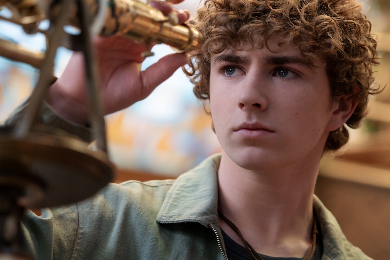 PERCY JACKSON AND THE OLYMPIANS - “Episode 205” (Disney/David Bukach) WALKER SCOBELL