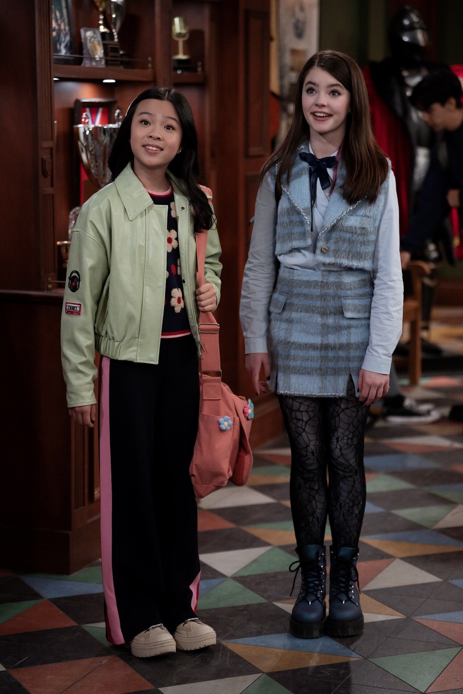 VAMPIRINA: TEENAGE VAMPIRE - “First Dance”  (Disney/Eric McCandless) JIWON LEE, KENZI RICHARDSON