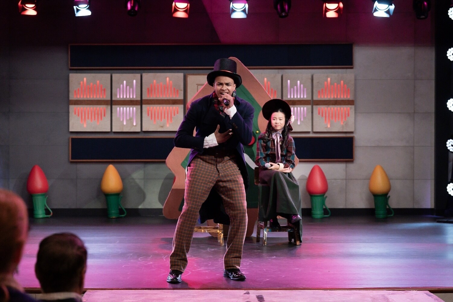 VAMPIRINA: TEENAGE VAMPIRE - “First Holiday” (Disney/Lara Solanki) SHAUN DIXON, JIWON LEE