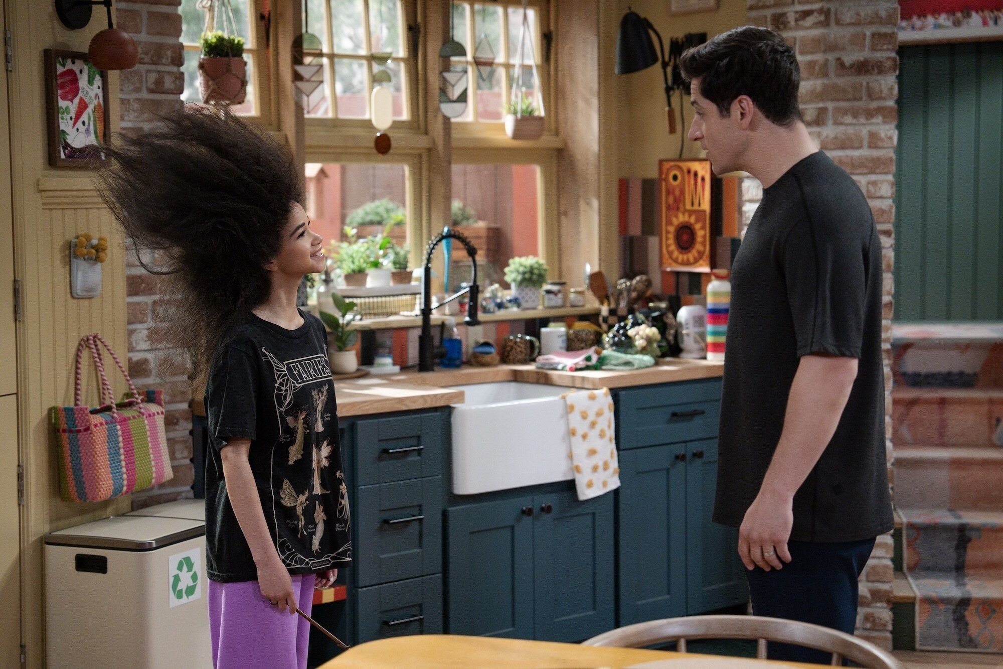 WIZARDS BEYOND WAVERLY PLACE - "Boogie and the Beast" (Disney/Eric McCandless) JANICE LEANN BROWN, DAVID HENRIE