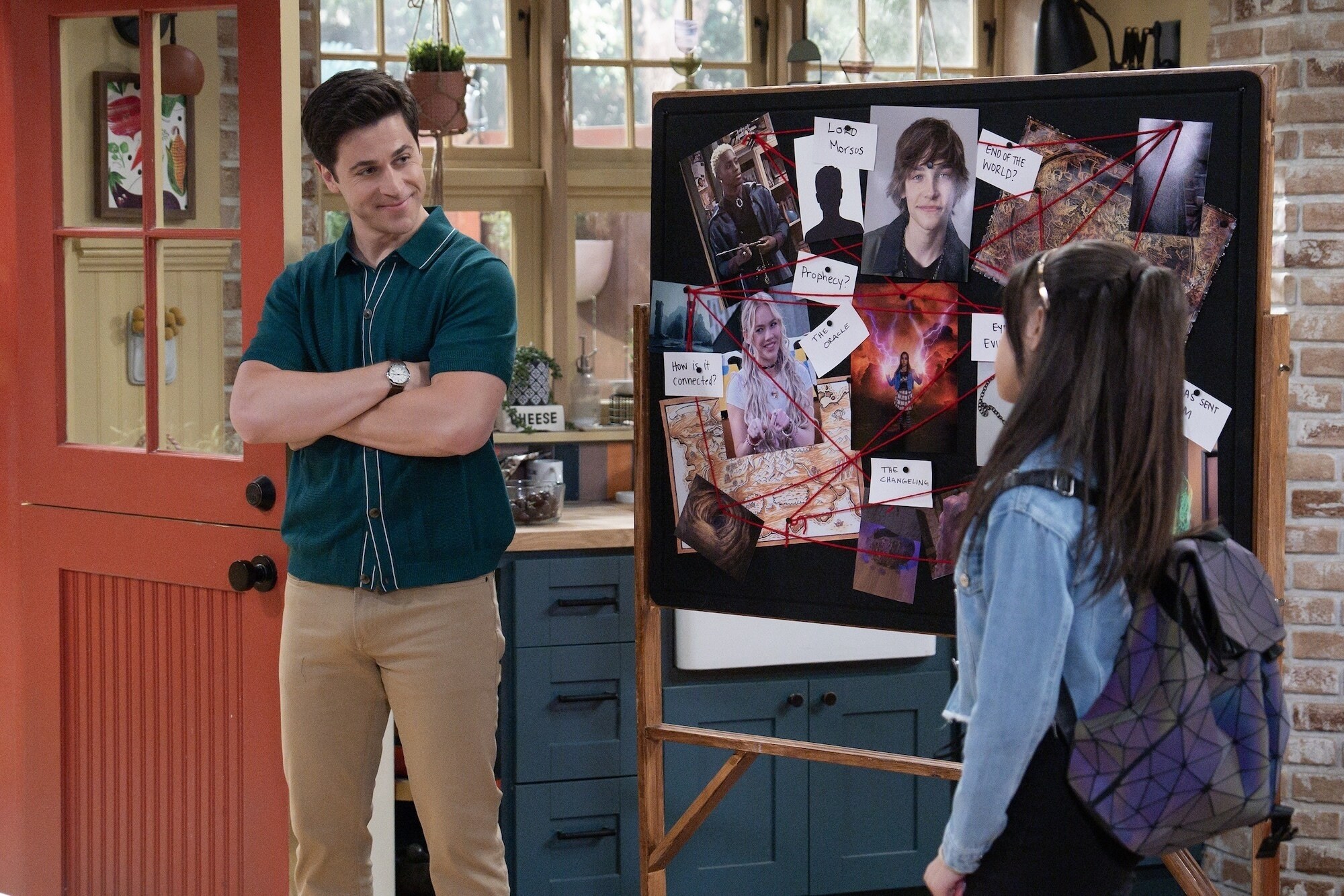 WIZARDS BEYOND WAVERLY PLACE - "The Wizard At The End Of The World: Part One" (Disney/Eric McCandless) DAVID HENRIE