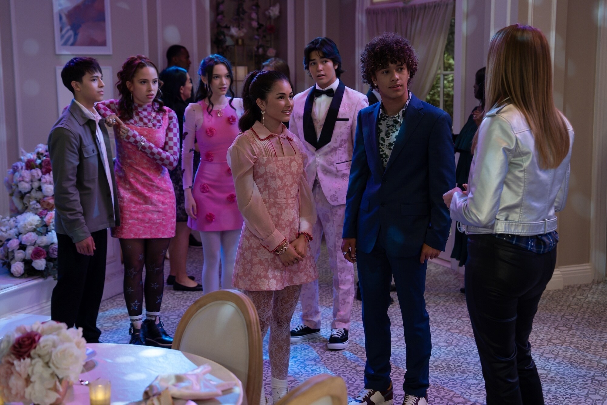 ELECTRIC BLOOM - “How We (Sorta) Got Our First Big Break: Part One” (Disney/Brian Roedel) VAN BRUNELLE, CARMEN SANCHEZ, RUBY MARINO, LUMI POLLACK, MADISON ROJAS, NATHANIEL BUESCHER