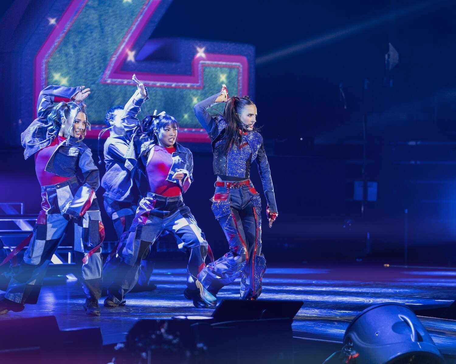 DESCENDANTS / ZOMBIES: WORLDS COLLIDE CONCERT SPECIAL - Anaheim show. (Disney/Henry Arres) KYLIE CANTRALL