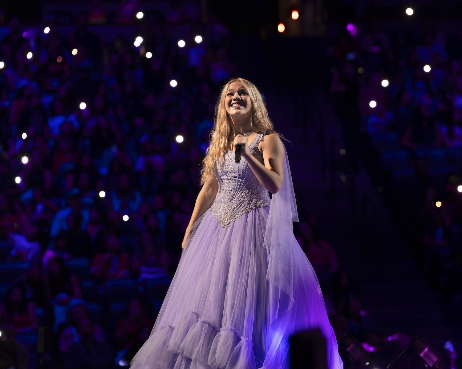 DESCENDANTS / ZOMBIES: WORLDS COLLIDE CONCERT SPECIAL - Anaheim show. (Disney/Henry Arres) FREYA SKYE