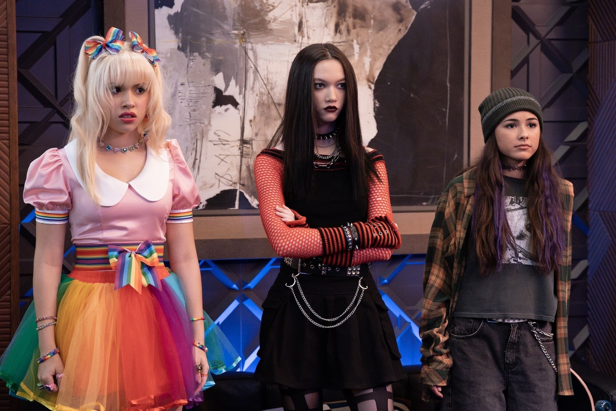 ELECTRIC BLOOM - “How We (Sorta) Got Our First Big Break: Part Two” (Disney/Lara Solanki) CARMEN SANCHEZ, RUBY MARINO, LUMI POLLACK