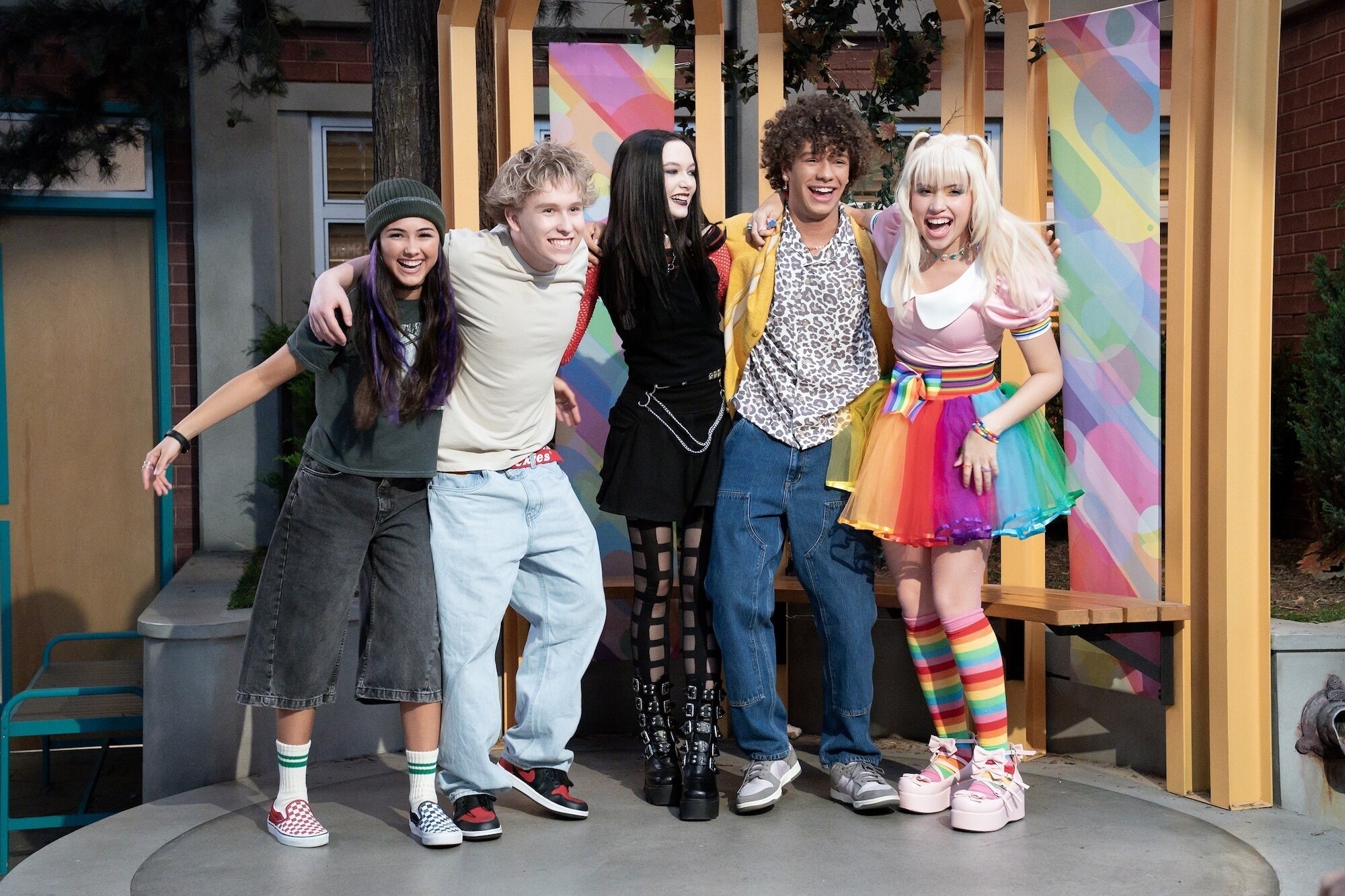 ELECTRIC BLOOM - “How We (Sorta) Got Our First Big Break: Part Two” (Disney/Lara Solanki) LUMI POLLACK, LUKE BUSEY, RUBY MARINO, NATHANIEL BUESCHER, CARMEN SANCHEZ