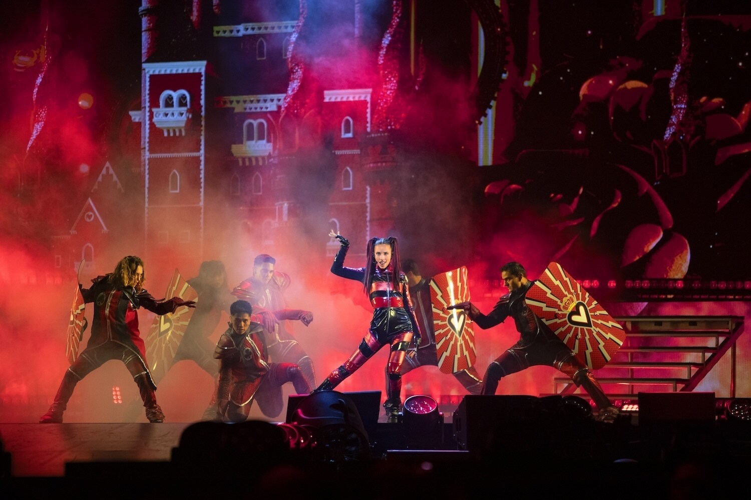 DESCENDANTS / ZOMBIES WORLDS COLLIDE - Anaheim show. (Disney/Kayla Delaura) KYLIE CANTRALL