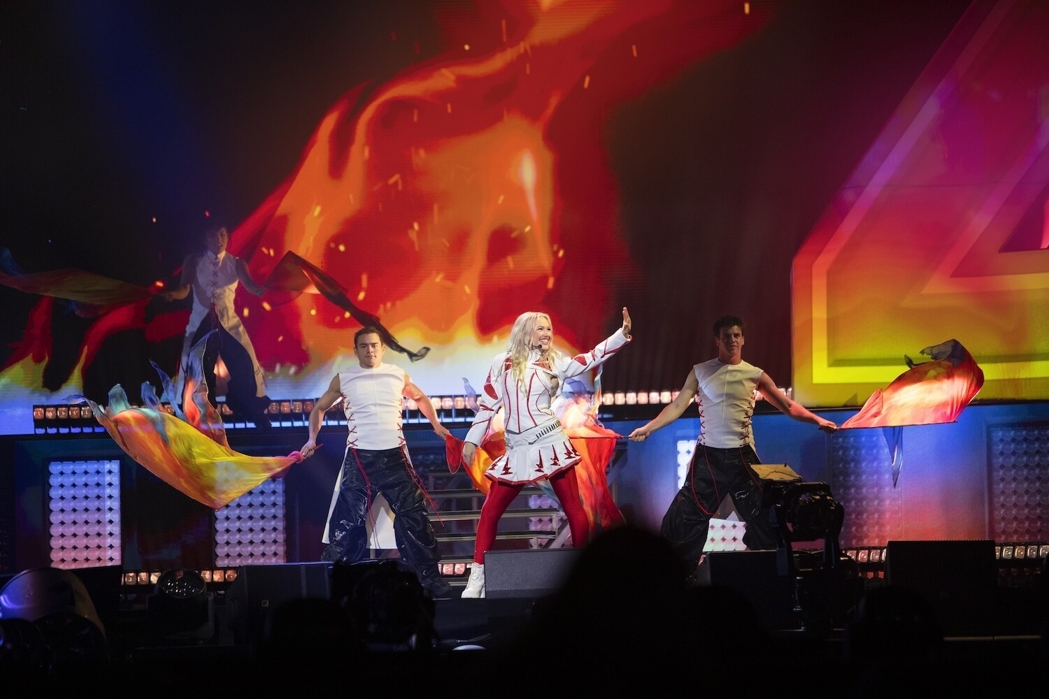 DESCENDANTS / ZOMBIES WORLDS COLLIDE - Anaheim show. (Disney/Kayla Delaura) FREYA SKYE