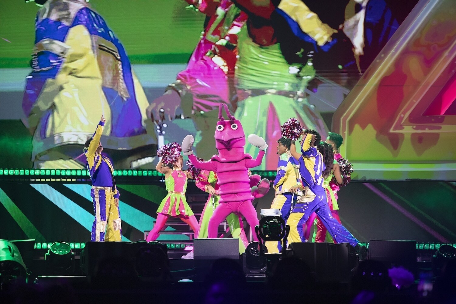 DESCENDANTS / ZOMBIES WORLDS COLLIDE - Anaheim show. (Disney/Kayla Delaura) MEKONNEN KNIFE