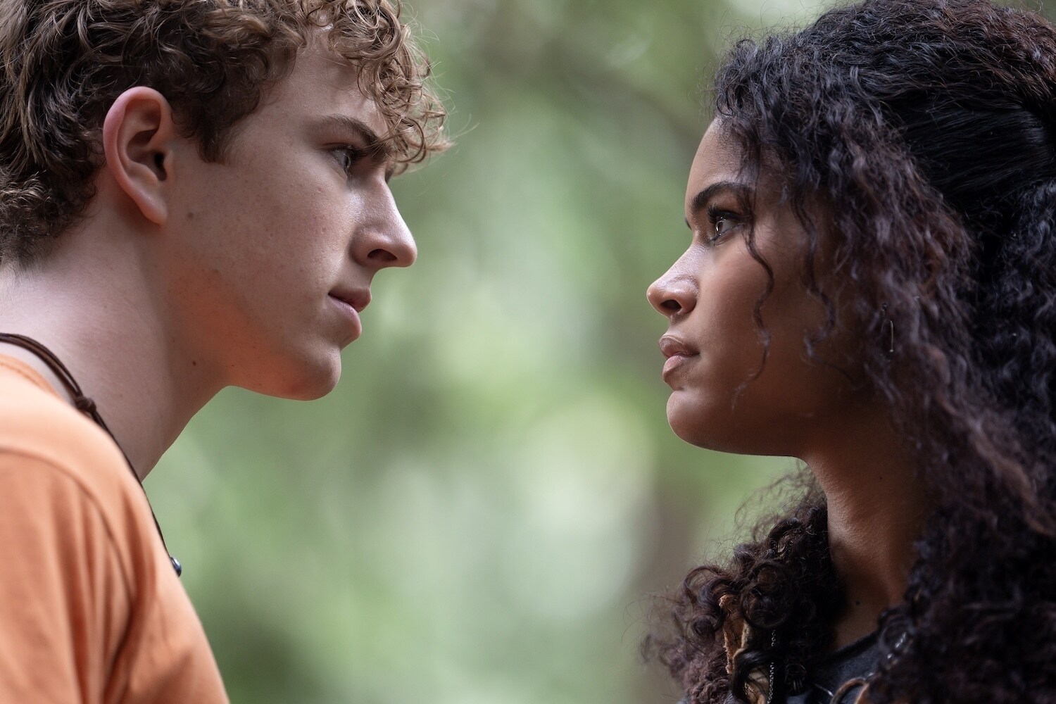 PERCY JACKSON AND THE OLYMPIANS - "Episode 302" (Disney/David Bukach) WALKER SCOBELL, TAMARA SMART