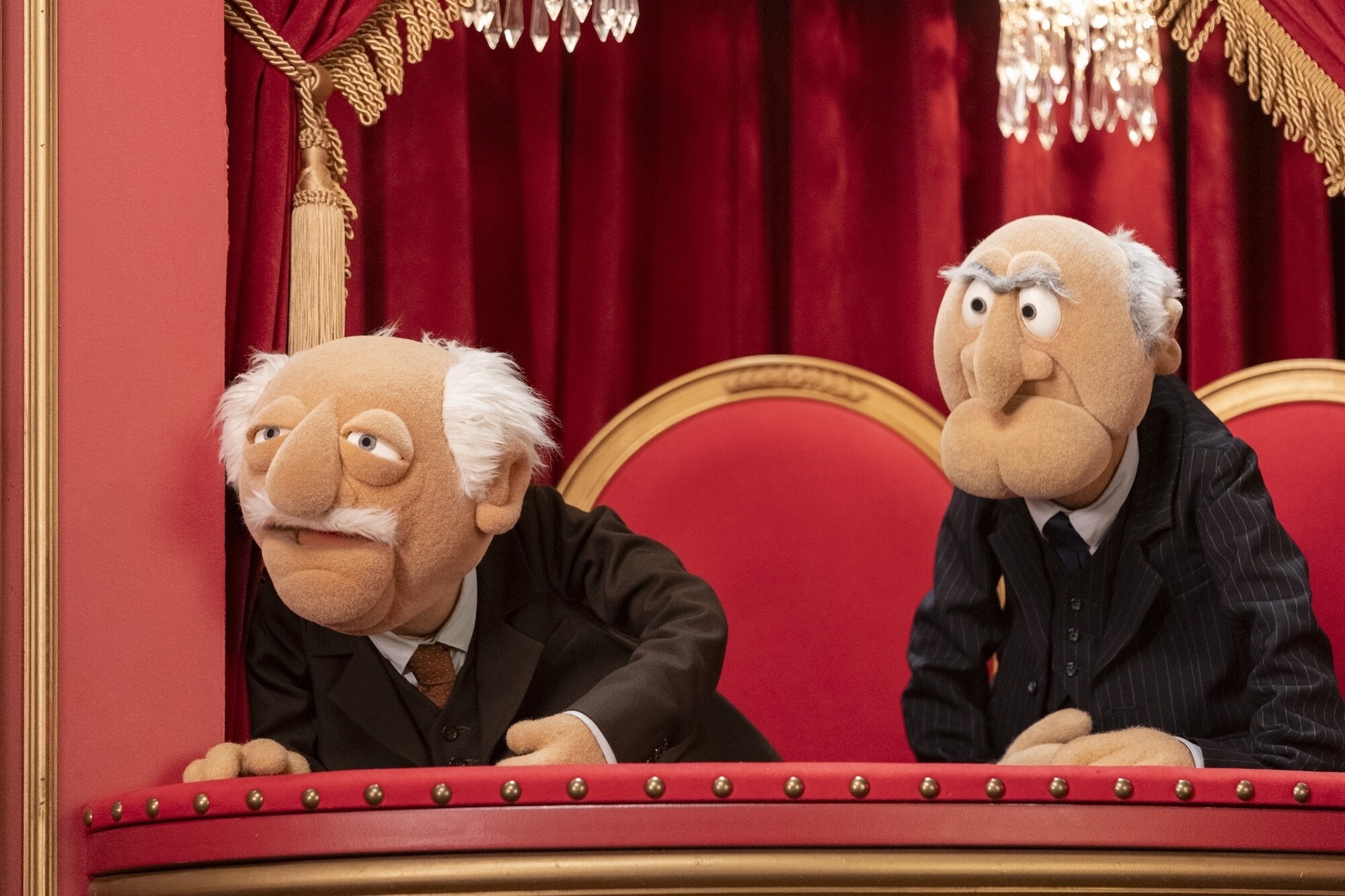 THE MUPPET SHOW (Disney/Mitch Haaseth) WALDORF, STATLER