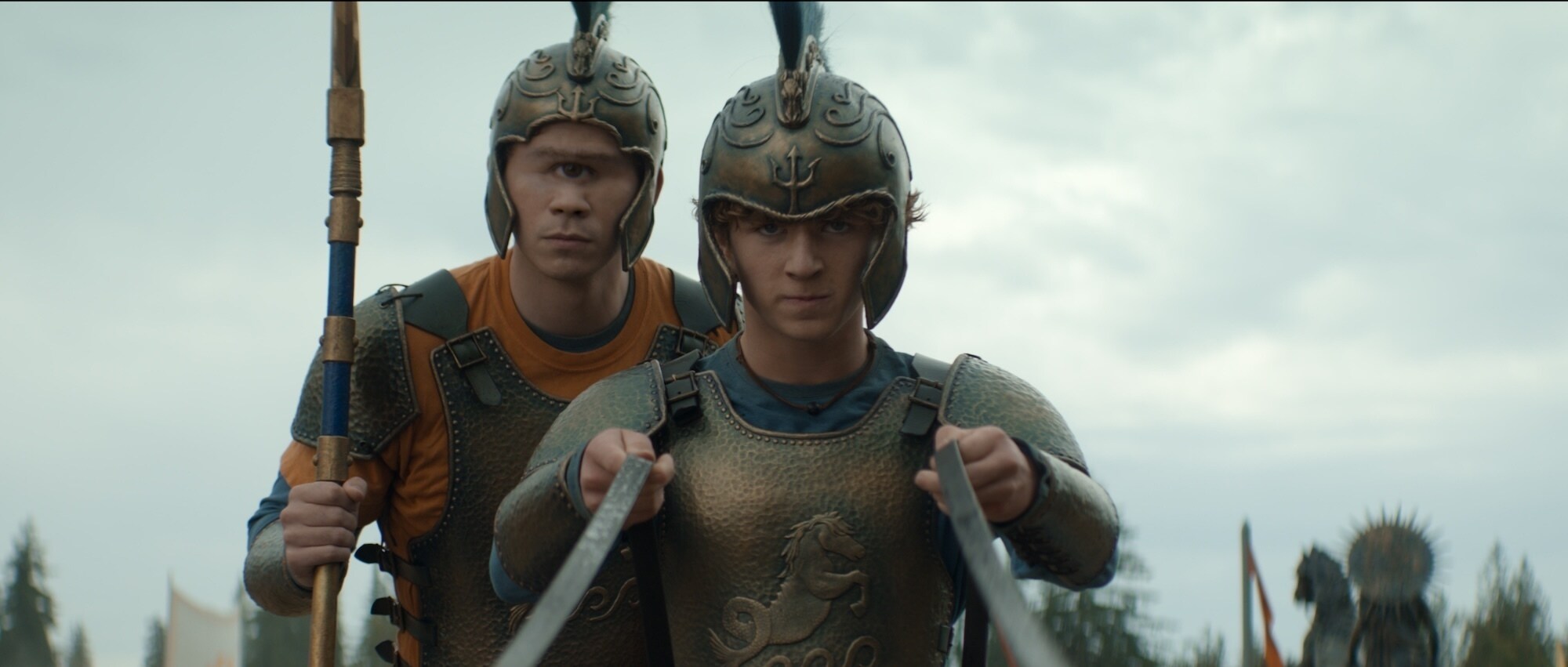 PERCY JACKSON AND THE OLYMPIANS - "Episode 202” (Disney) DANIEL DIEMER, WALKER SCOBELL