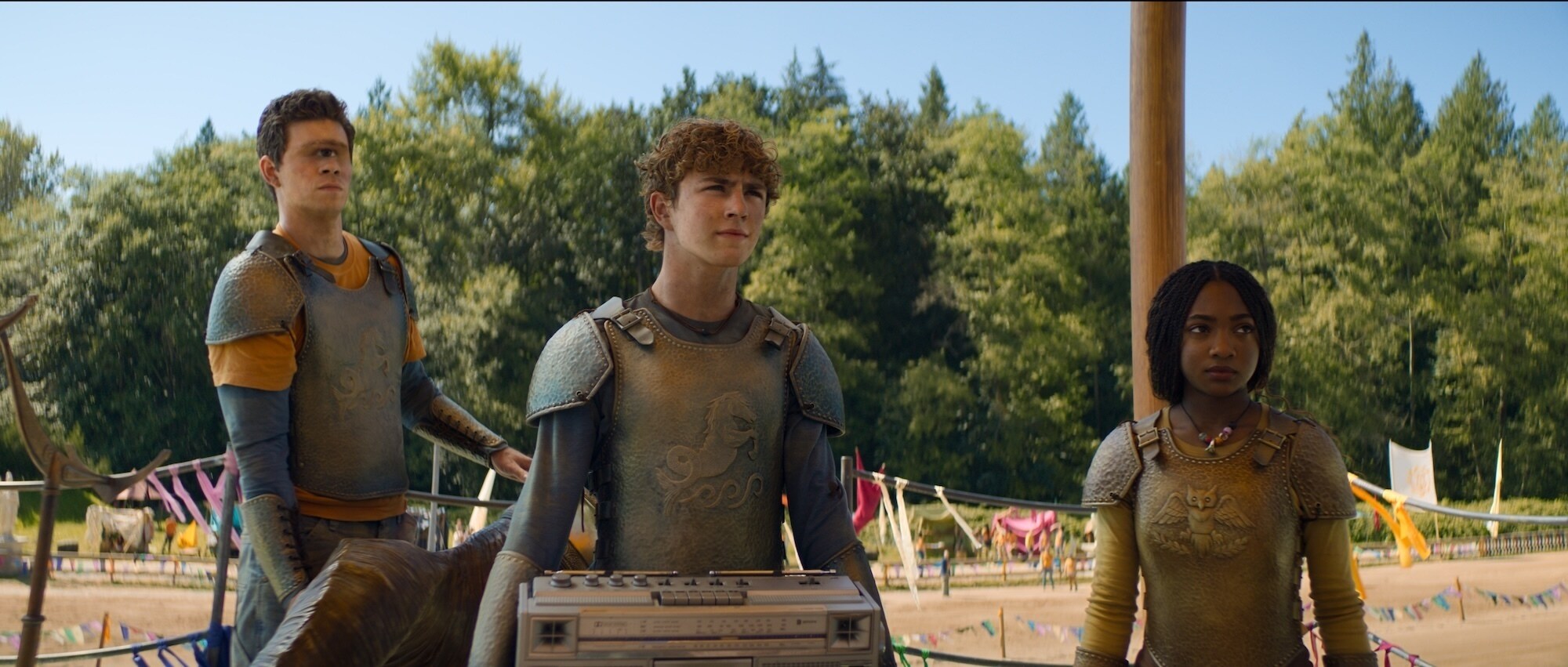 PERCY JACKSON AND THE OLYMPIANS - "Episode 202” (Disney) DANIEL DIEMER, WALKER SCOBELL, LEAH SAVA JEFFRIES