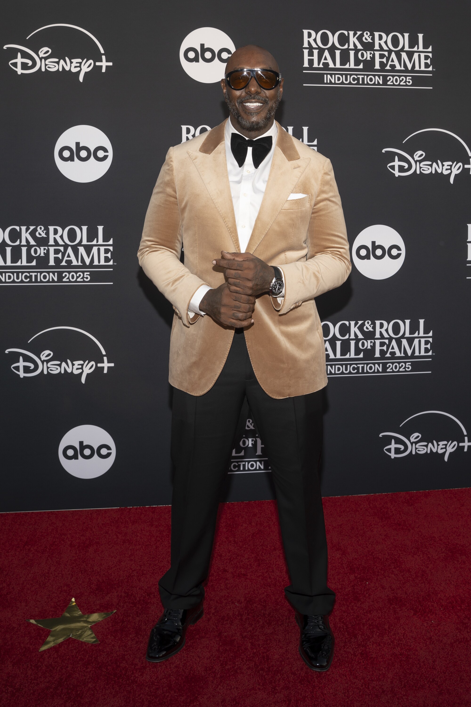 ROCK & ROLL HALL OF FAME 2025 INDUCTION CEREMONY – The 2025 Rock & Roll Hall of Fame Induction Ceremony, with once-in-a-lifetime performances and collaborations paying tribute to the iconic, generation-defining inductees, will be broadcast live coast to coast from Los Angeles on SATURDAY, NOV. 8 (8:00 p.m. EDT) on Disney+. (Disney/Cristian Lopez)  SLEEPY BROWN 