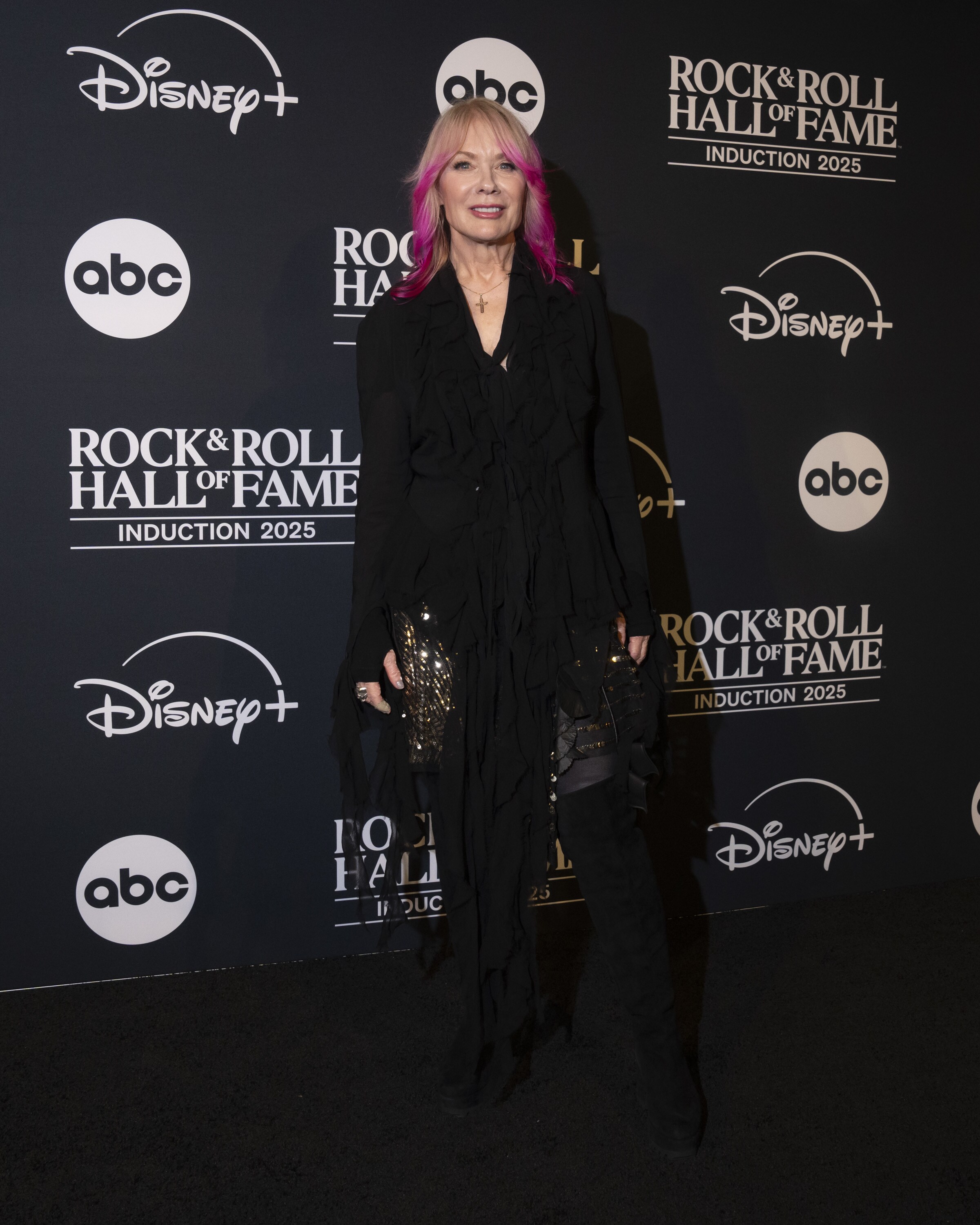 ROCK & ROLL HALL OF FAME 2025 INDUCTION CEREMONY – The 2025 Rock & Roll Hall of Fame Induction Ceremony, with once-in-a-lifetime performances and collaborations paying tribute to the iconic, generation-defining inductees, will be broadcast live coast to coast from Los Angeles on SATURDAY, NOV. 8 (8:00 p.m. EDT) on Disney+. (Disney/Ser Baffo)  NANCY WILSON 
