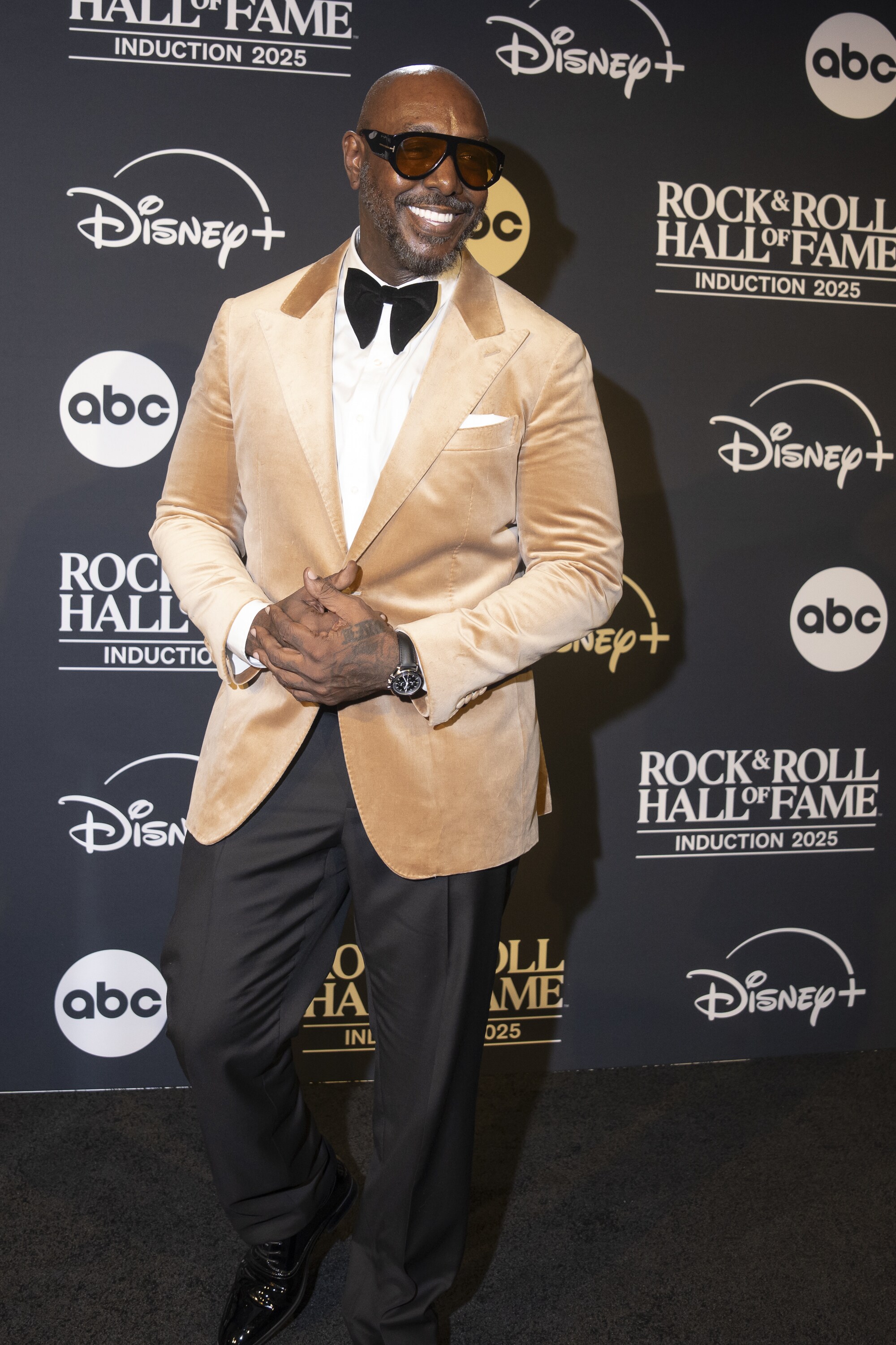 ROCK & ROLL HALL OF FAME 2025 INDUCTION CEREMONY – The 2025 Rock & Roll Hall of Fame Induction Ceremony, with once-in-a-lifetime performances and collaborations paying tribute to the iconic, generation-defining inductees, will be broadcast live coast to coast from Los Angeles on SATURDAY, NOV. 8 (8:00 p.m. EDT) on Disney+. (Disney/Ser Baffo)  SLEEPY BROWN 