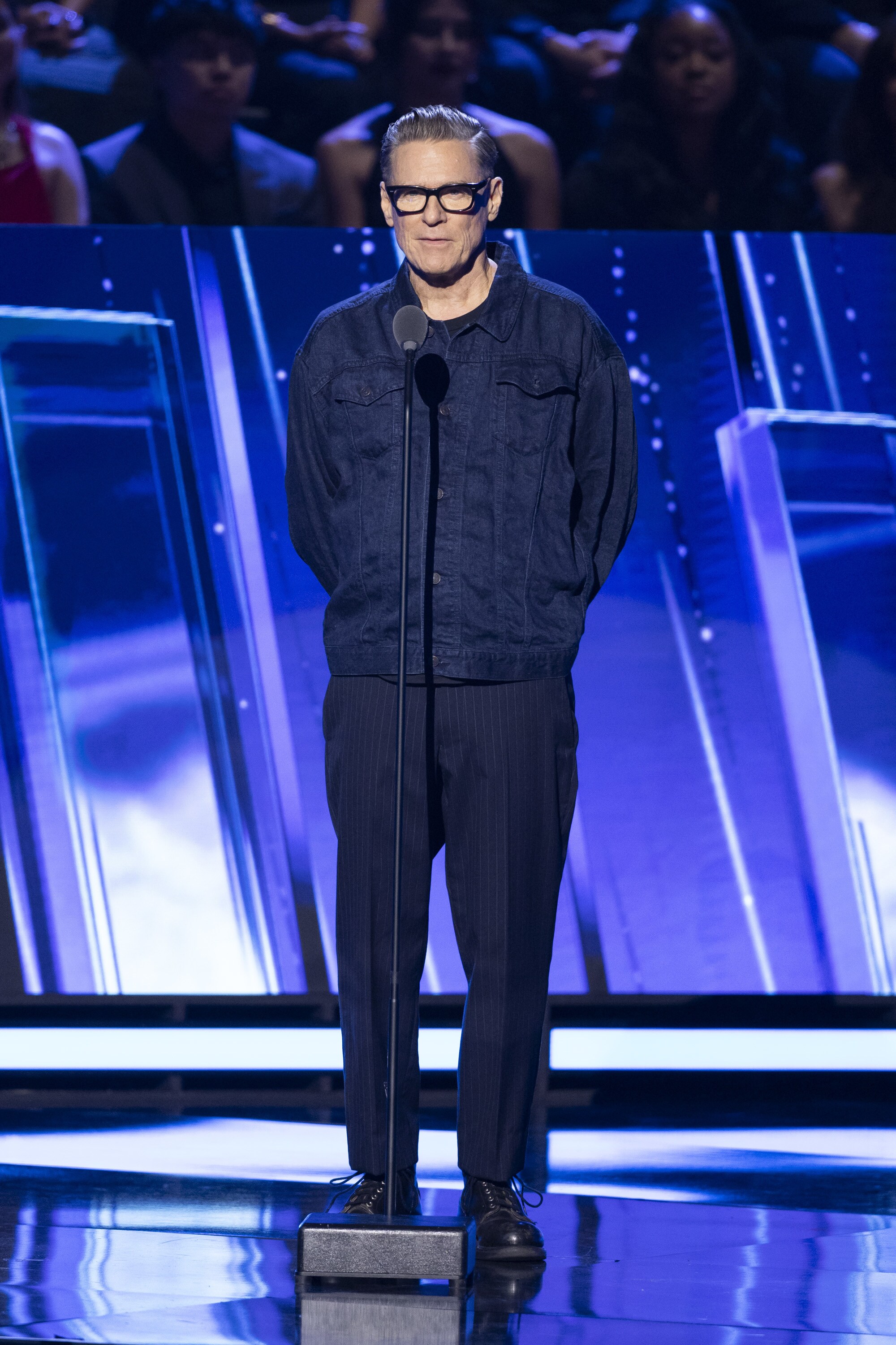 ROCK & ROLL HALL OF FAME 2025 INDUCTION CEREMONY – The 2025 Rock & Roll Hall of Fame Induction Ceremony, with once-in-a-lifetime performances and collaborations paying tribute to the iconic, generation-defining inductees, will be broadcast live coast to coast from Los Angeles on SATURDAY, NOV. 8 (8:00 p.m. EDT) on Disney+. (Disney/Frank Micelotta)  BRYAN ADAMS 