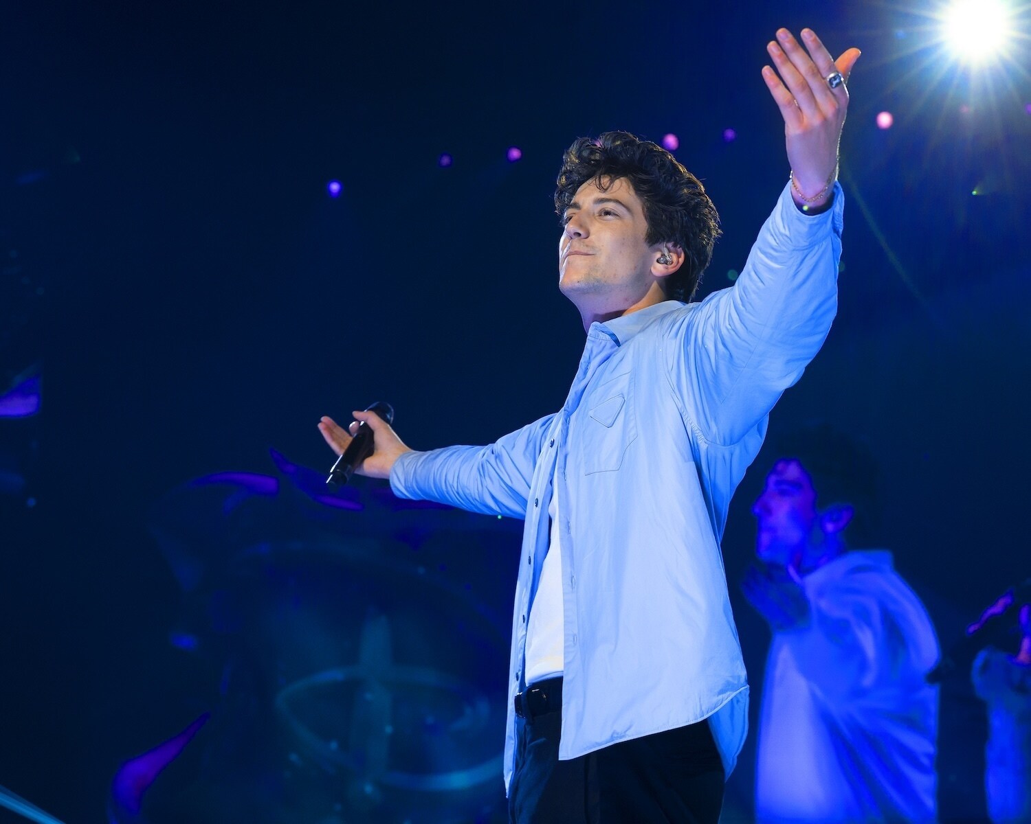 DESCENDANTS / ZOMBIES WORLDS COLLIDE - Beltmont Park show. (Disney/Henry Arres) MILO MANHEIM