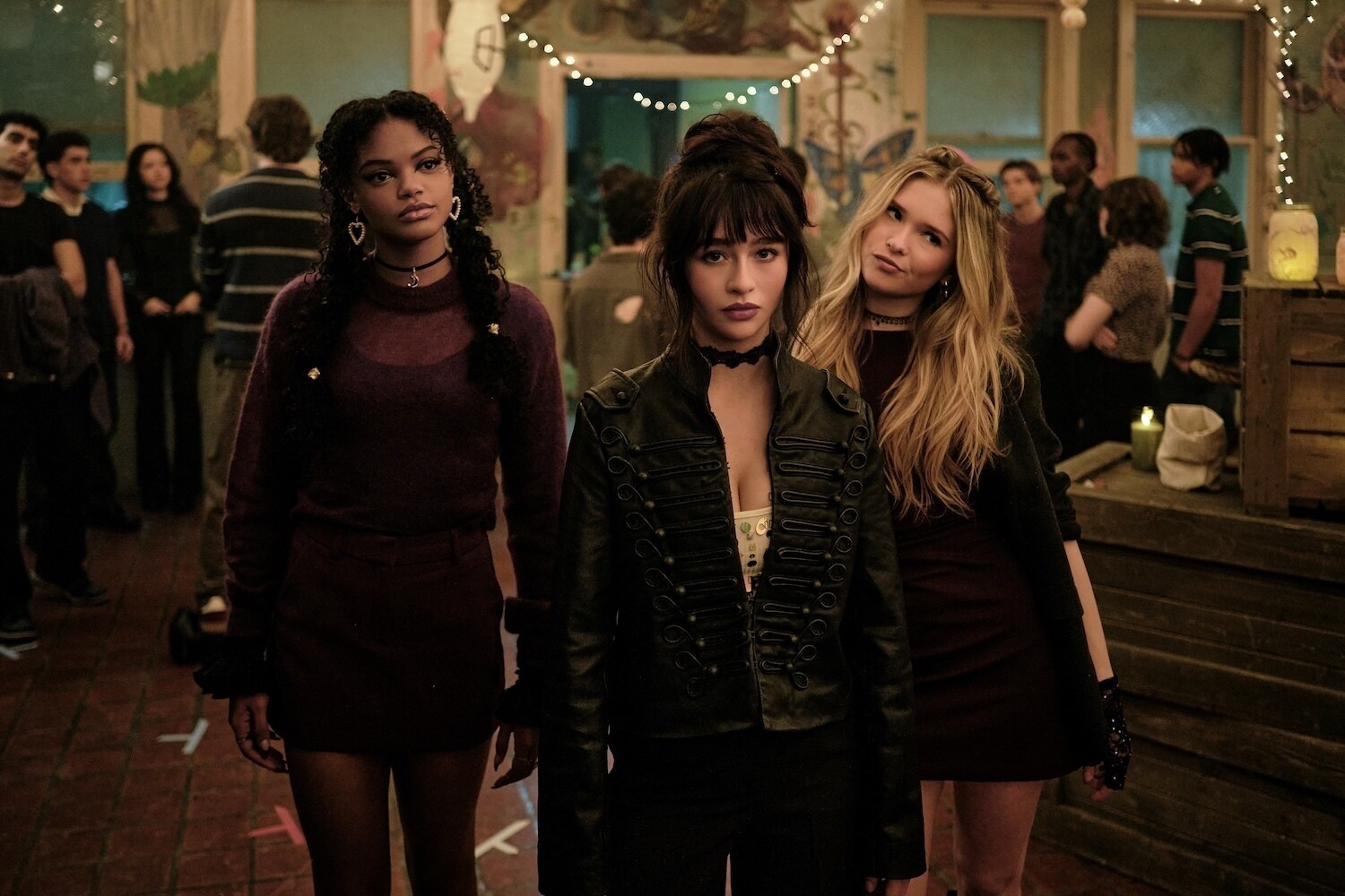 COVEN ACADEMY - “Chapter 103” (Disney/David Astorga) JORDAN LEFTWICH, MALINA WEISSMAN, ORA DUPLASS