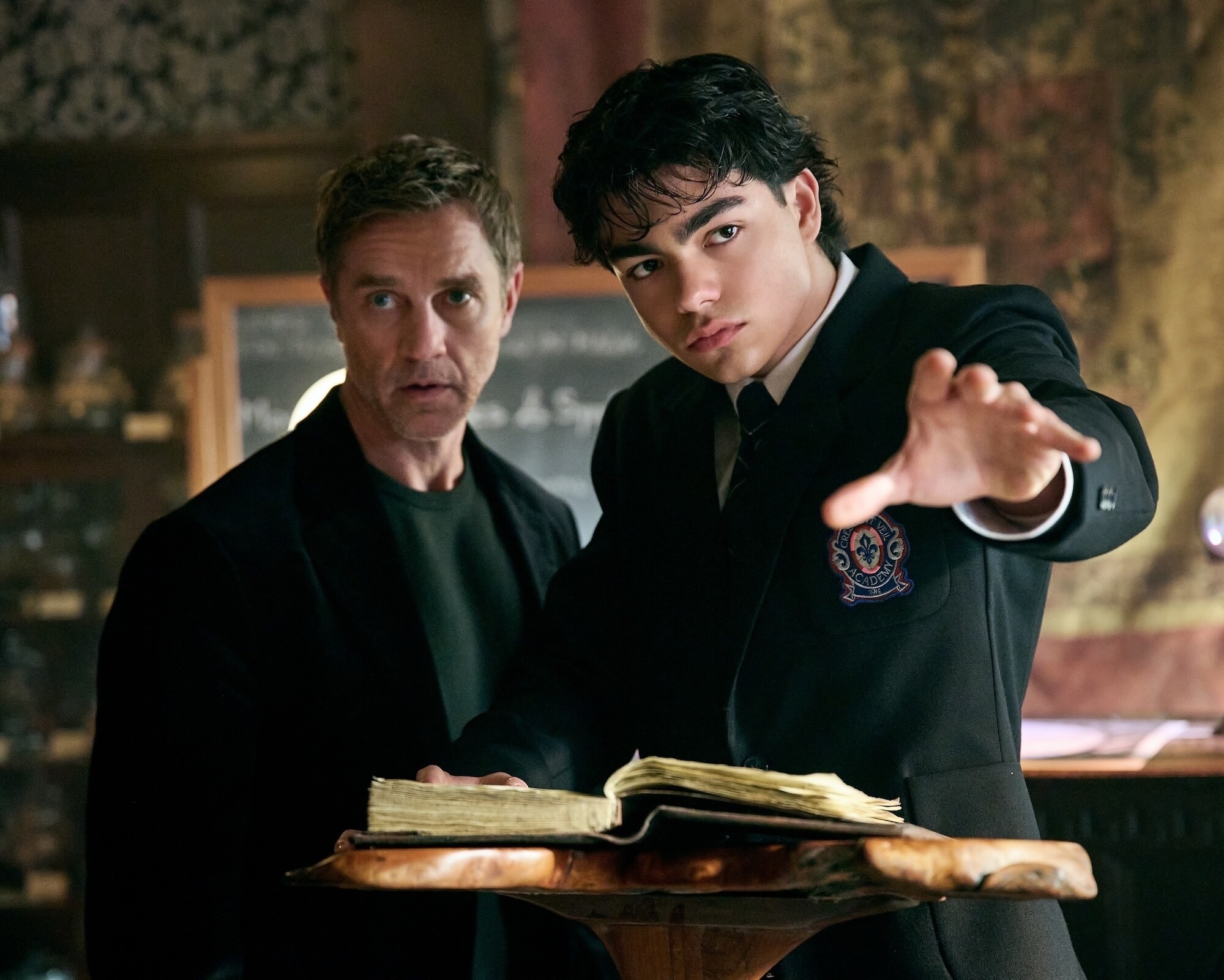 COVEN ACADEMY - "Episode 104" (Disney/Eric Milner1) DEVON SAWA, MALACHI BARTON