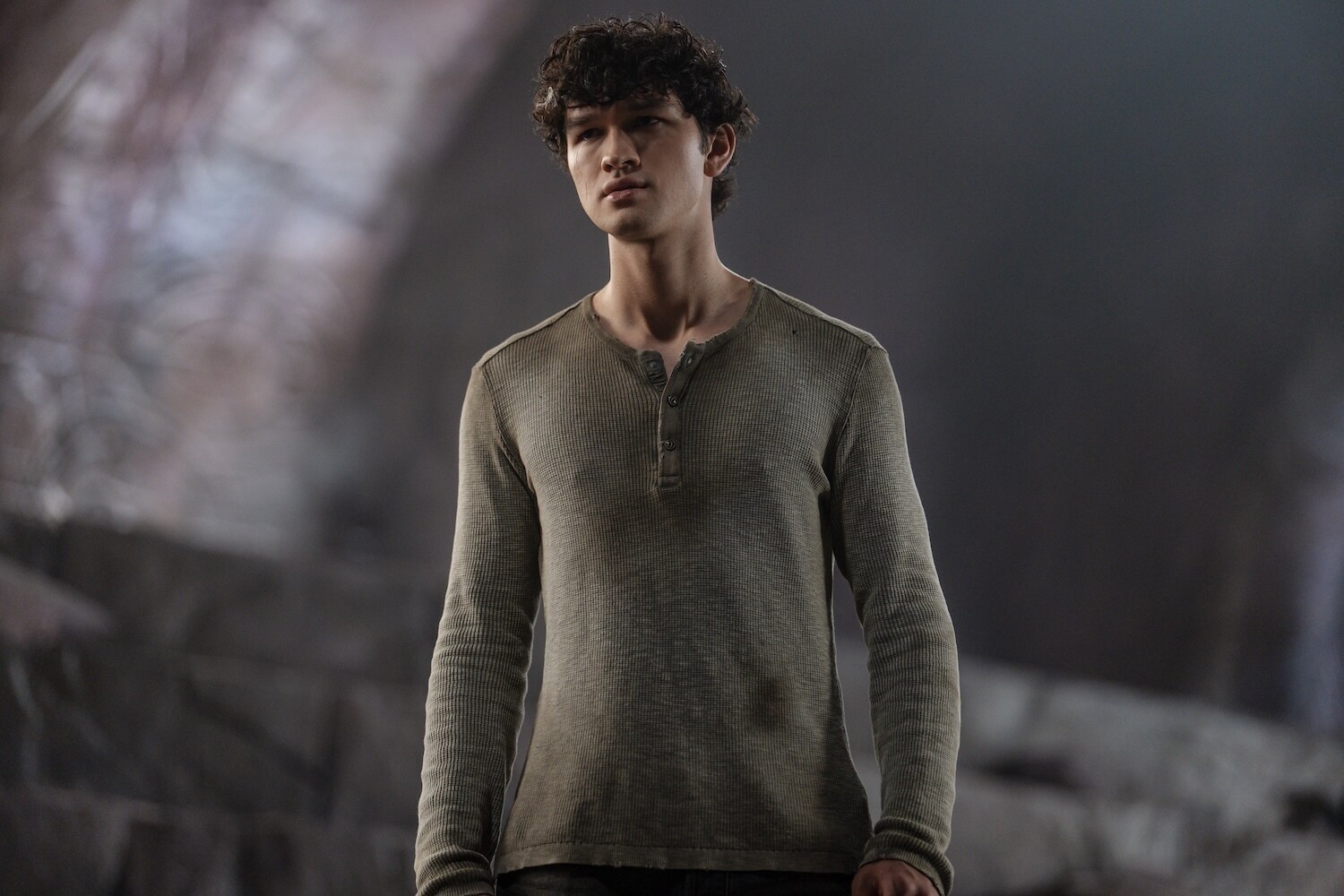 PERCY JACKSON AND THE OLYMPIANS - "Episode Title" (Disney/David Bukach) CHARLIE BUSHNELL