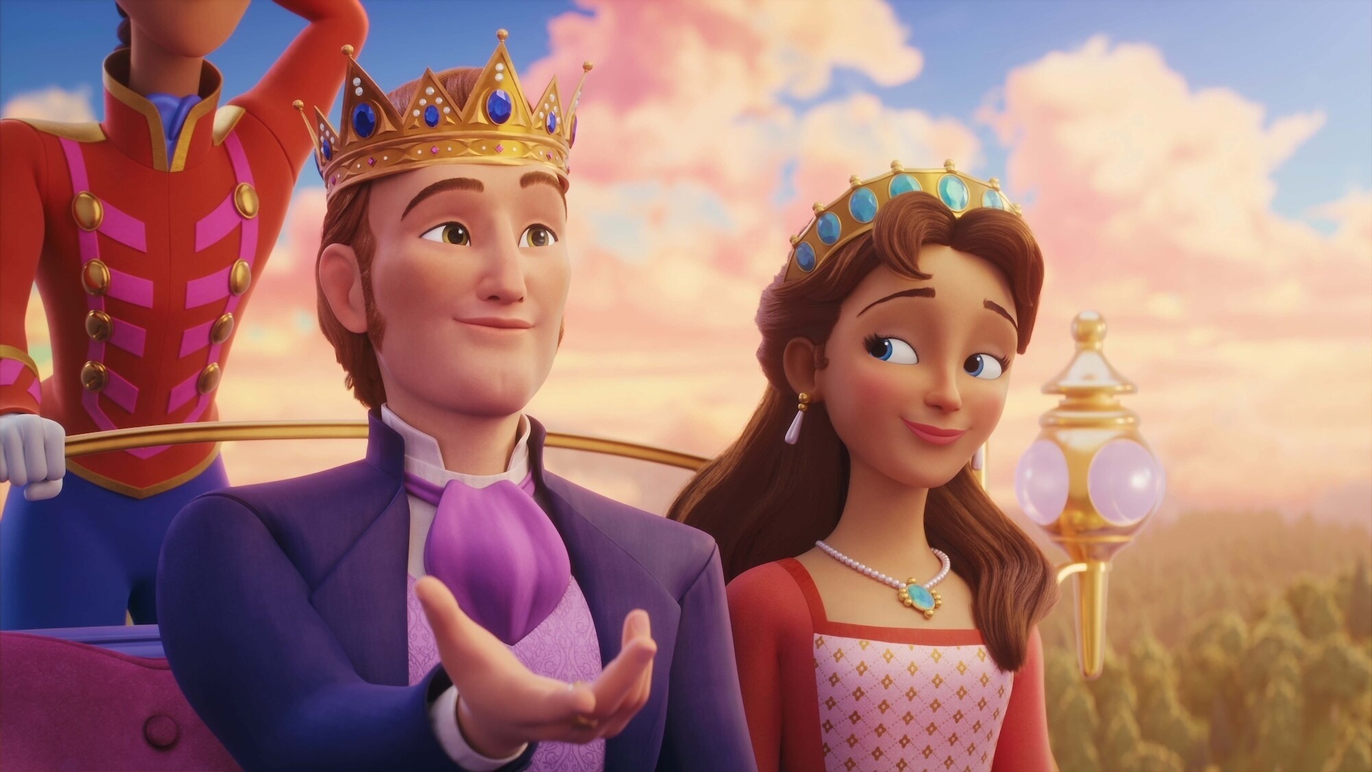 SOFIA THE FIRST: ROYAL MAGIC - “Welcome to Charmswell (Part 1 & 2)” (Disney) KING ROLAND II, QUEEN MIRANDA