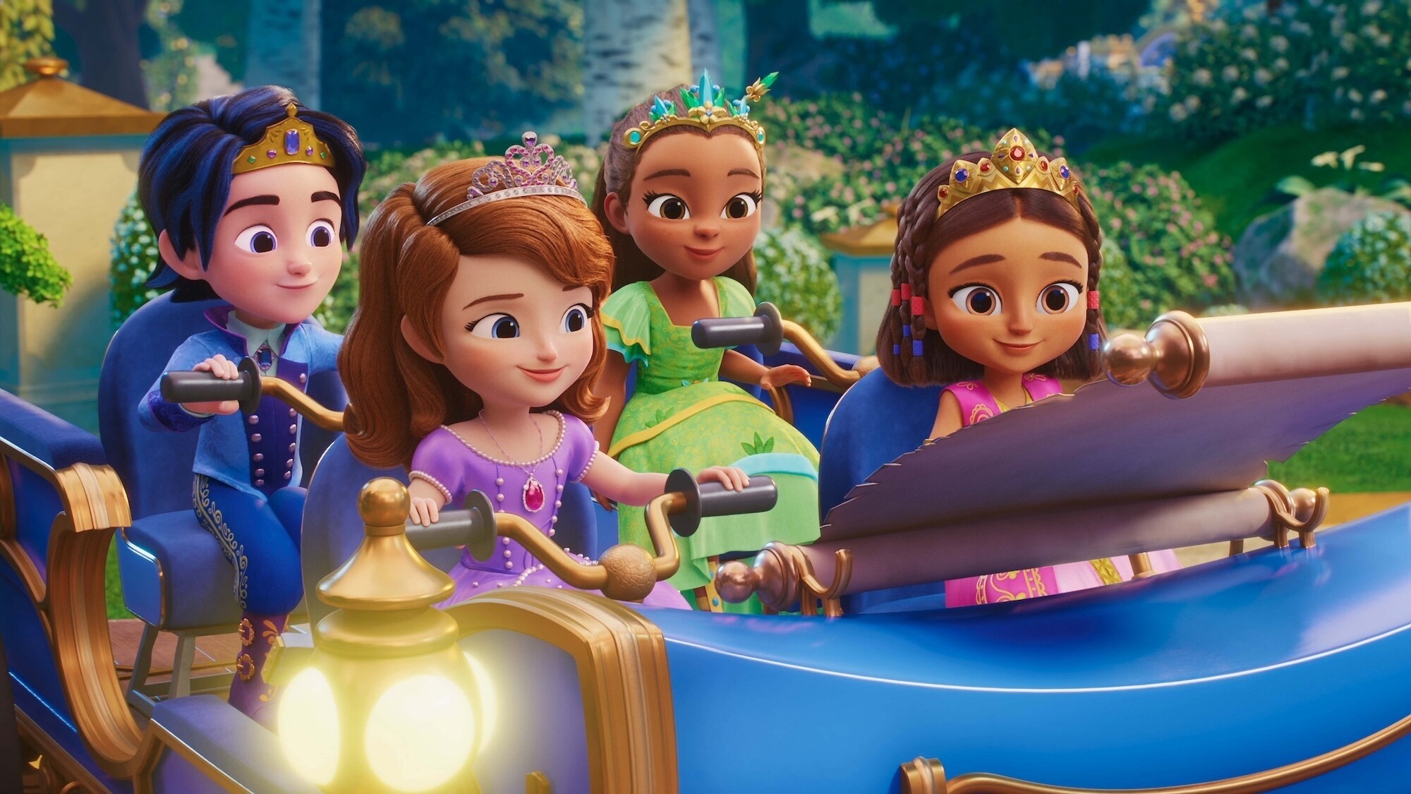 SOFIA THE FIRST: ROYAL MAGIC - “Welcome to Charmswell (Part 1 & 2)” (Disney) ZANE, SOFIA, CAMILA, LAYLA